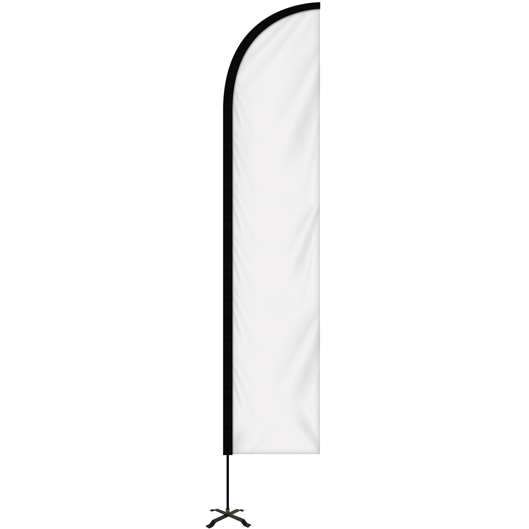 10' Portable Double Sided Half Drop Kit w/ Cross Base 14