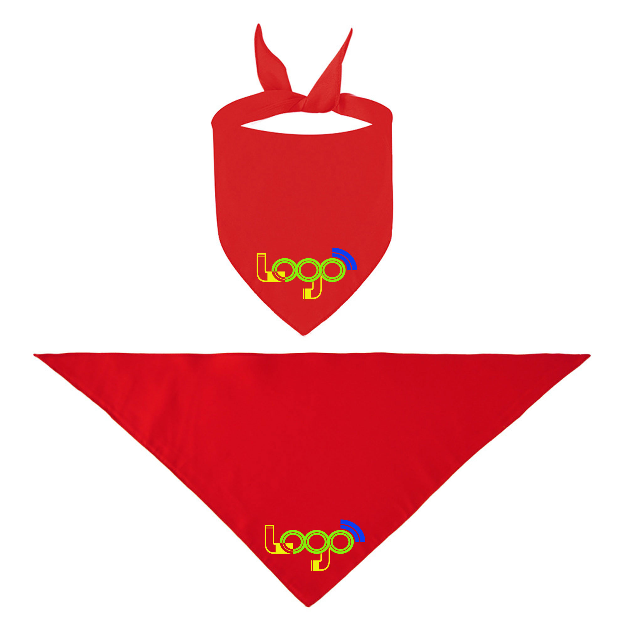 MOQ50 Custom Triangle Dog Bandanas 6