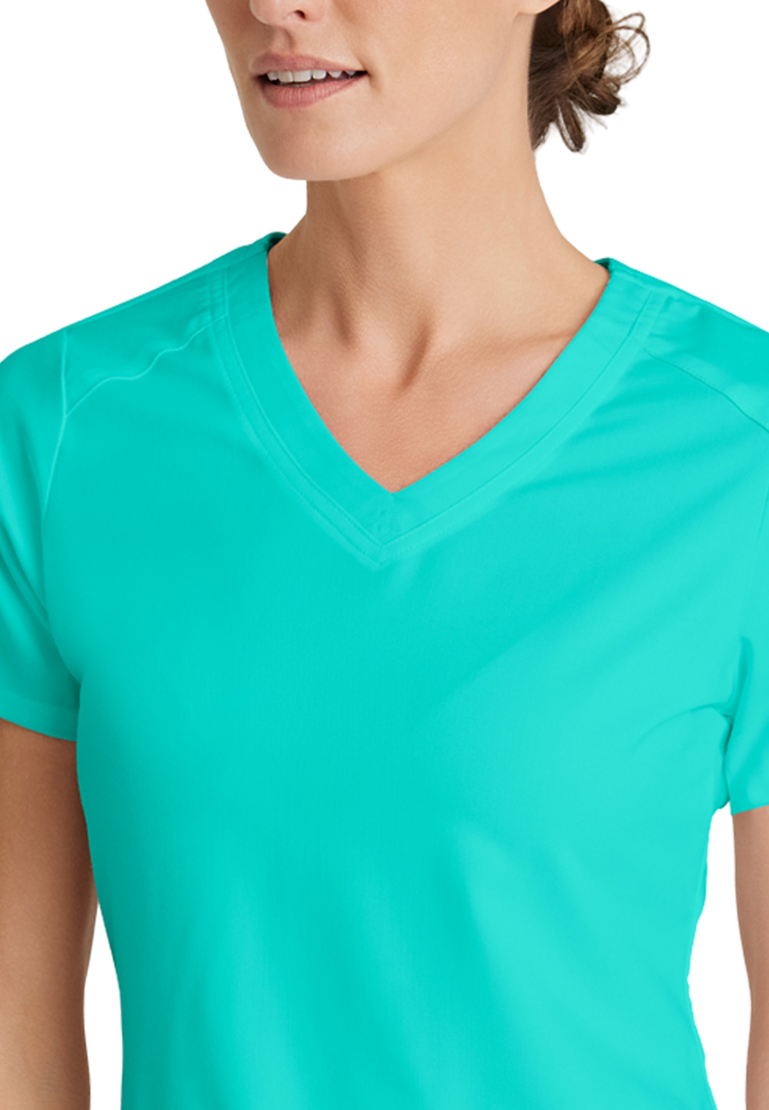 Grey's Anatomy Spandex Stretch - Women's Four-Pocket V-Neck Emma Scrub Top 26