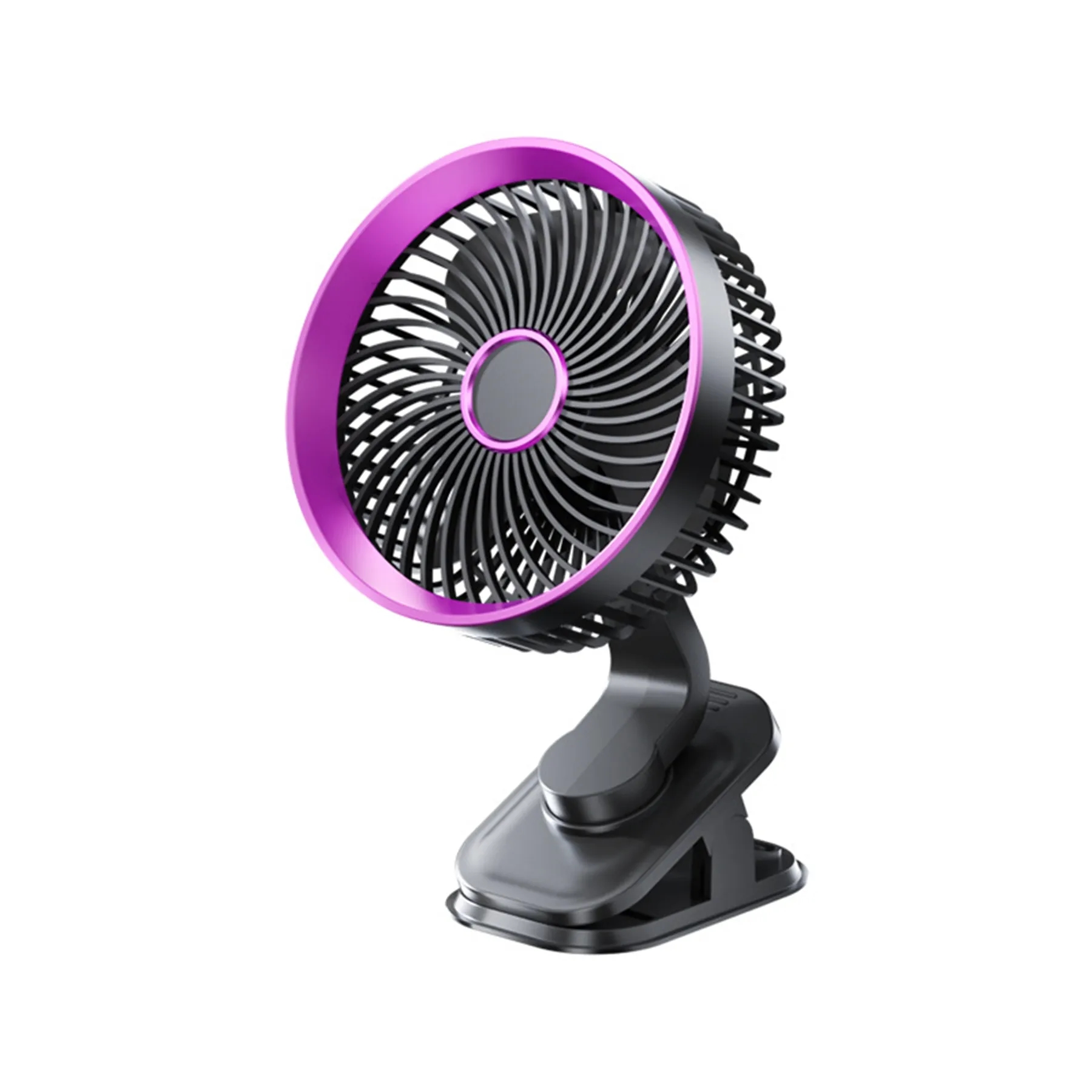 1200 mAh Chargeable Office Desktop Mini Clip Fan 4