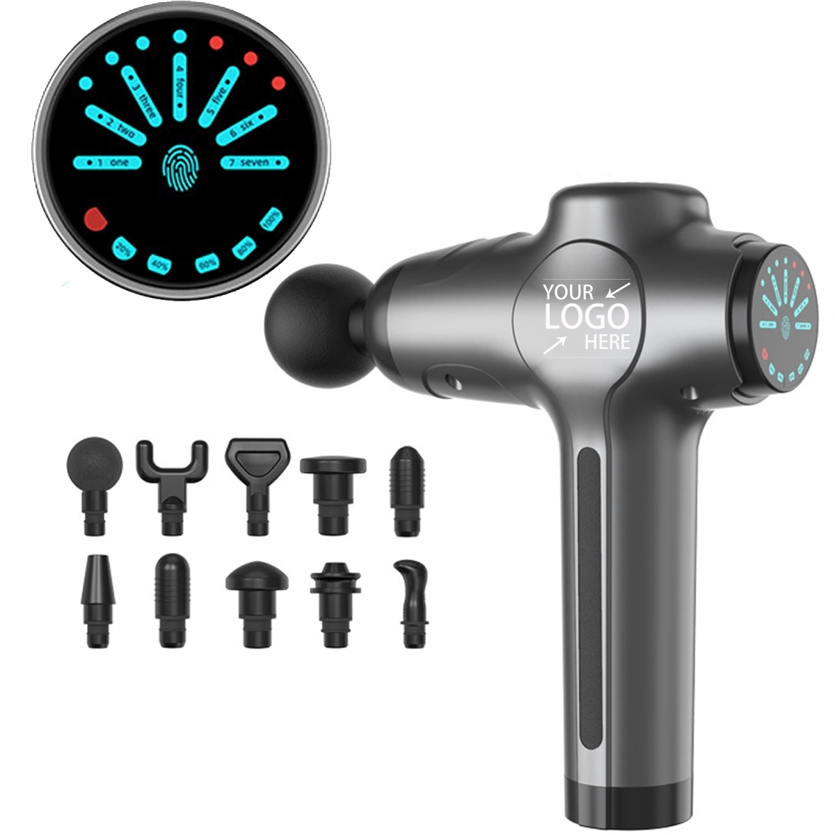 Lcd Muscle Percussion Massager 3