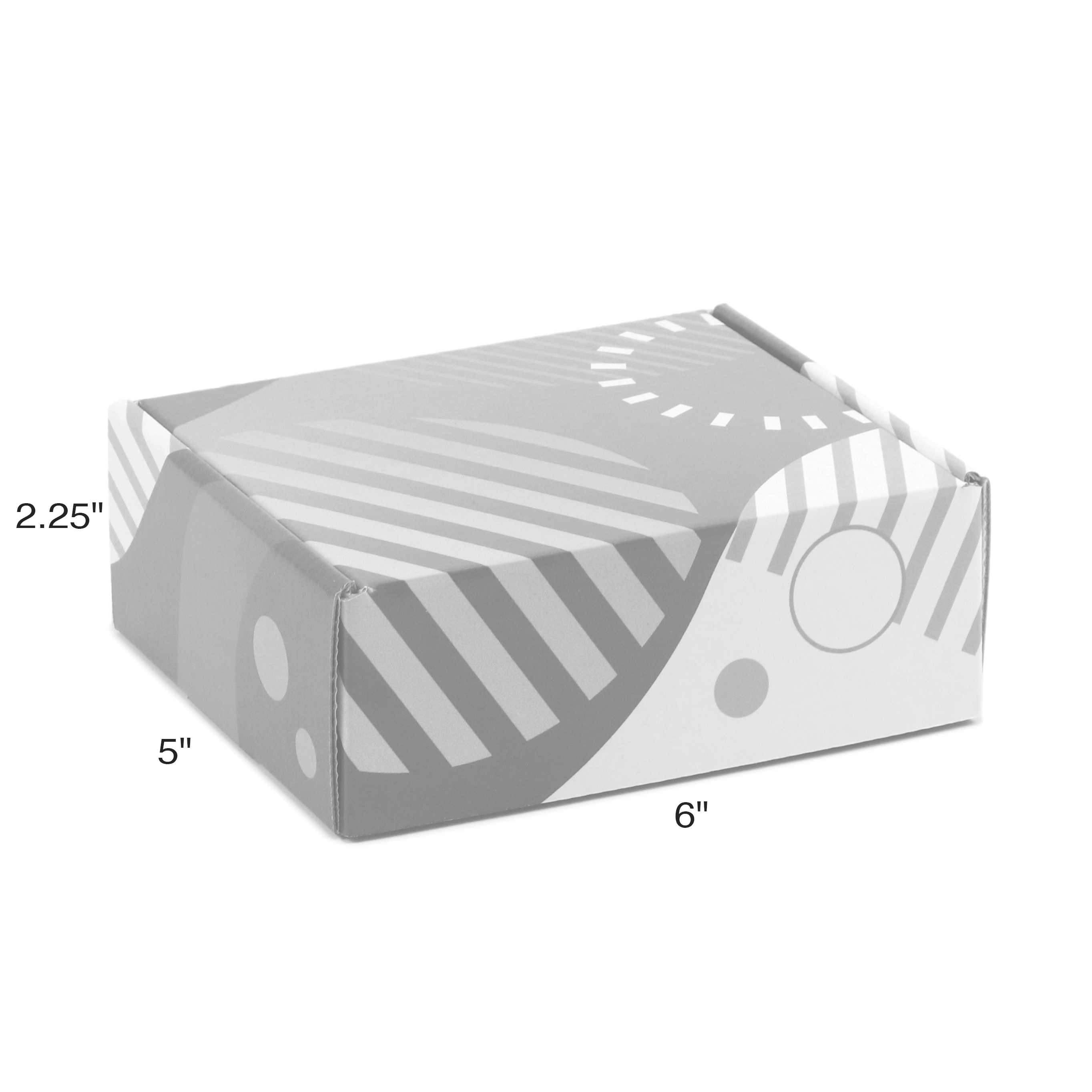 Corrugated Box - 6" X 5" x 2.25" 5