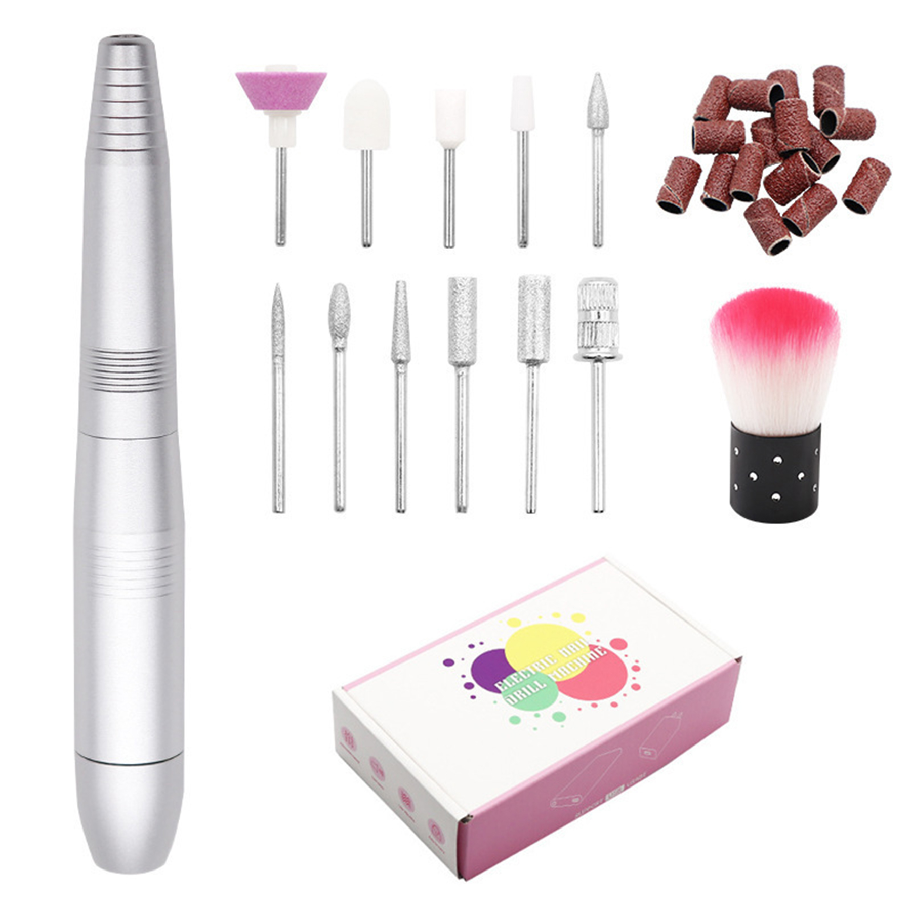 Portable Electric Nail Drill File Machine 4