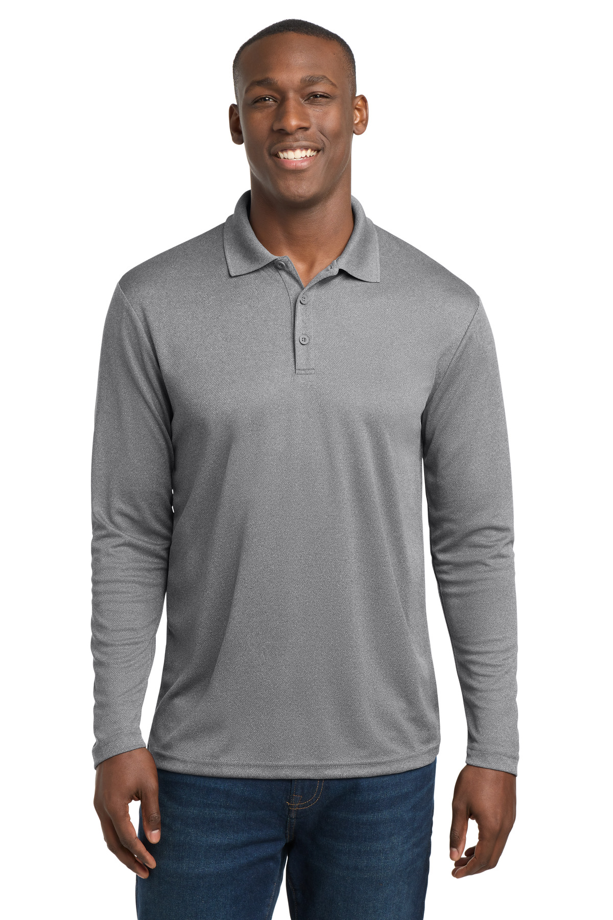 Sport-Tek PosiCharge RacerMesh Long Sleeve Polo. ST640LS 7