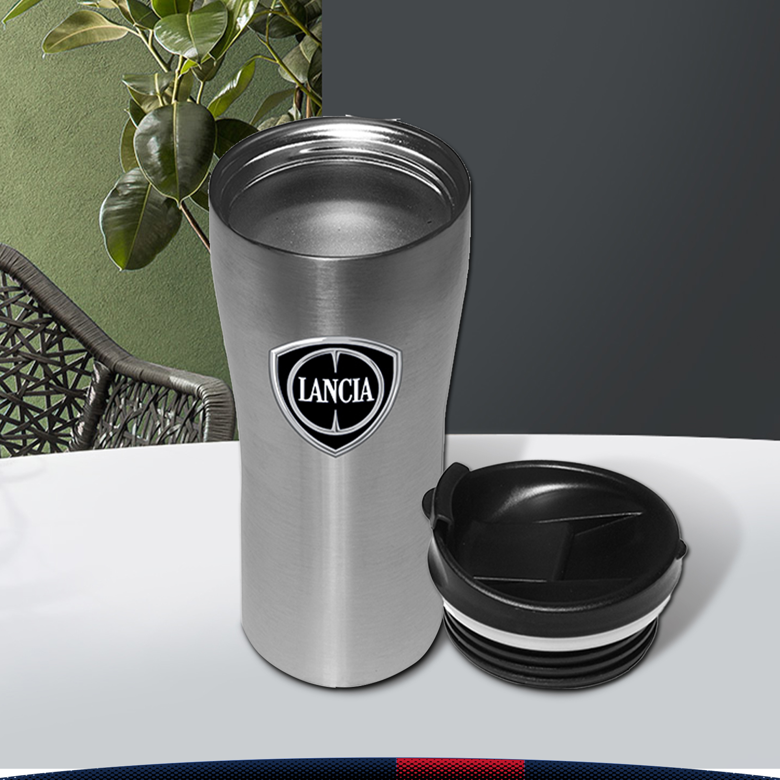 16 oz. Stainless Steel Custom Travel Tumblers 4