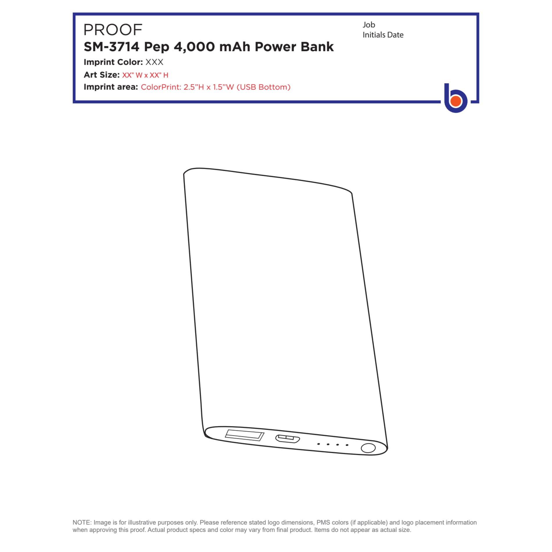 Pep 4000 mAh Power Bank 39
