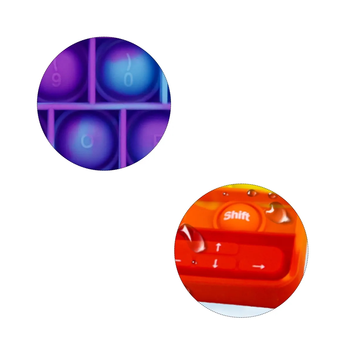 Fidget Pop Bubble Keyboard Stress Relief Toy 2