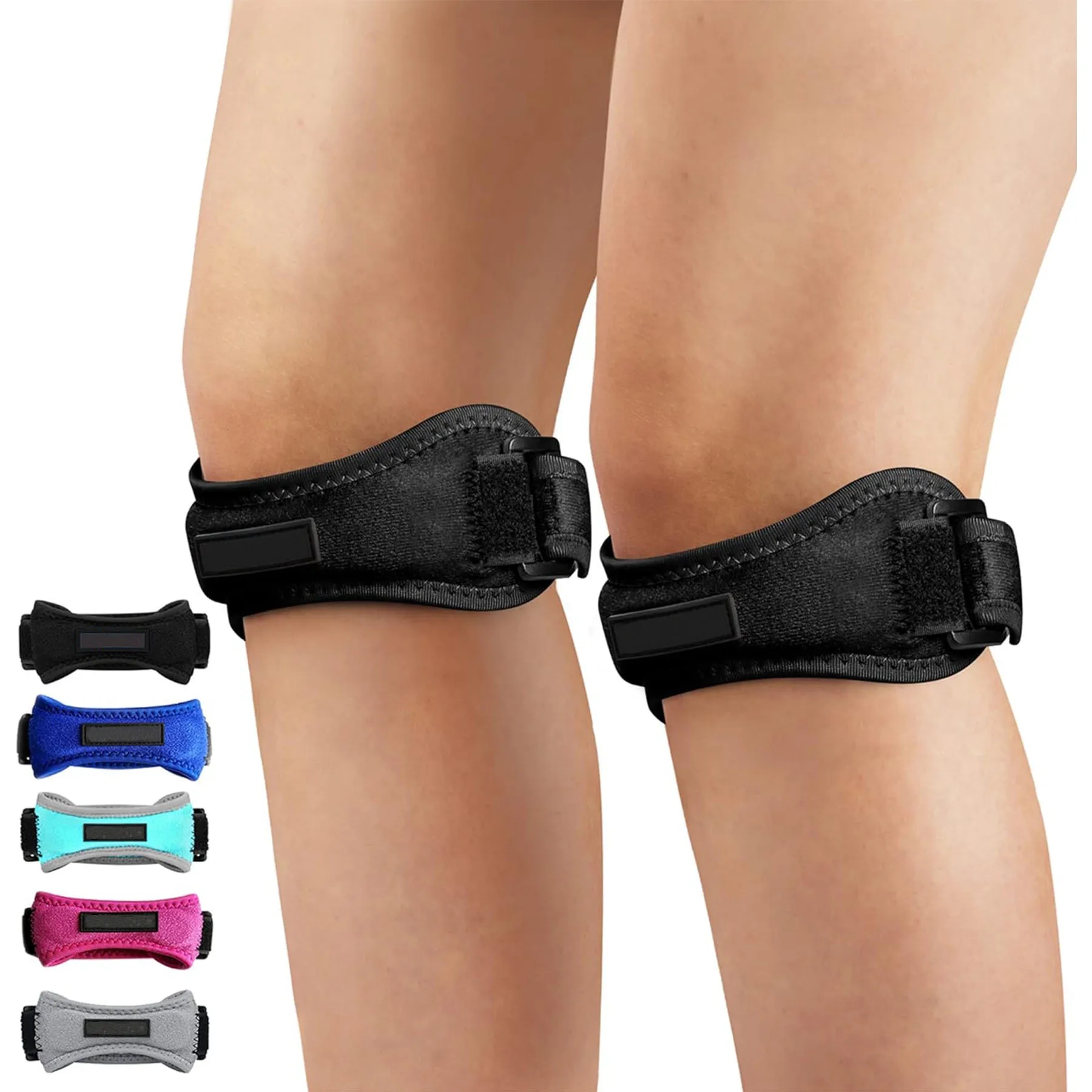 Adjustable Shock Absorbing Patellar Strap 1