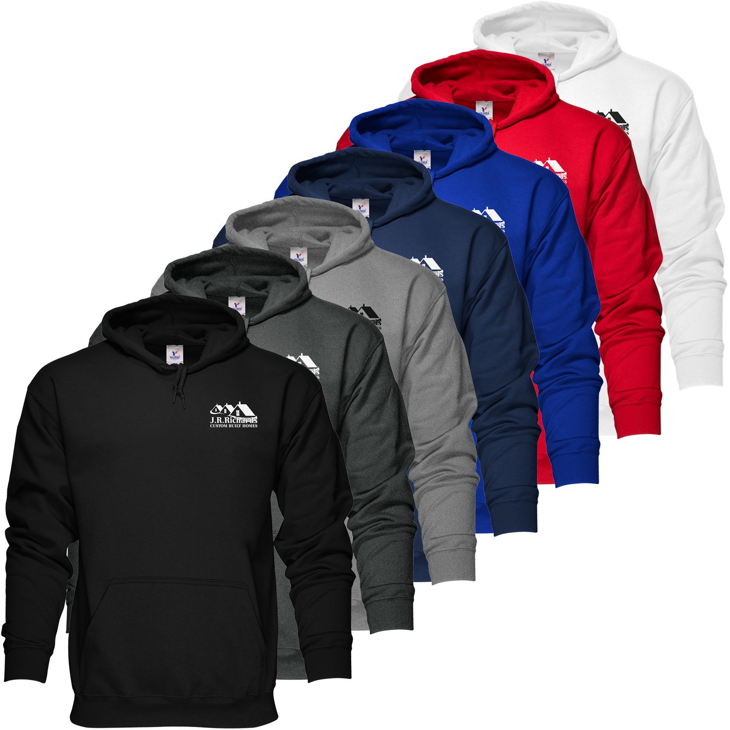 Pullover Hoodie - Screen Print, custom hoodie or sweatshirt with logo imprint 18