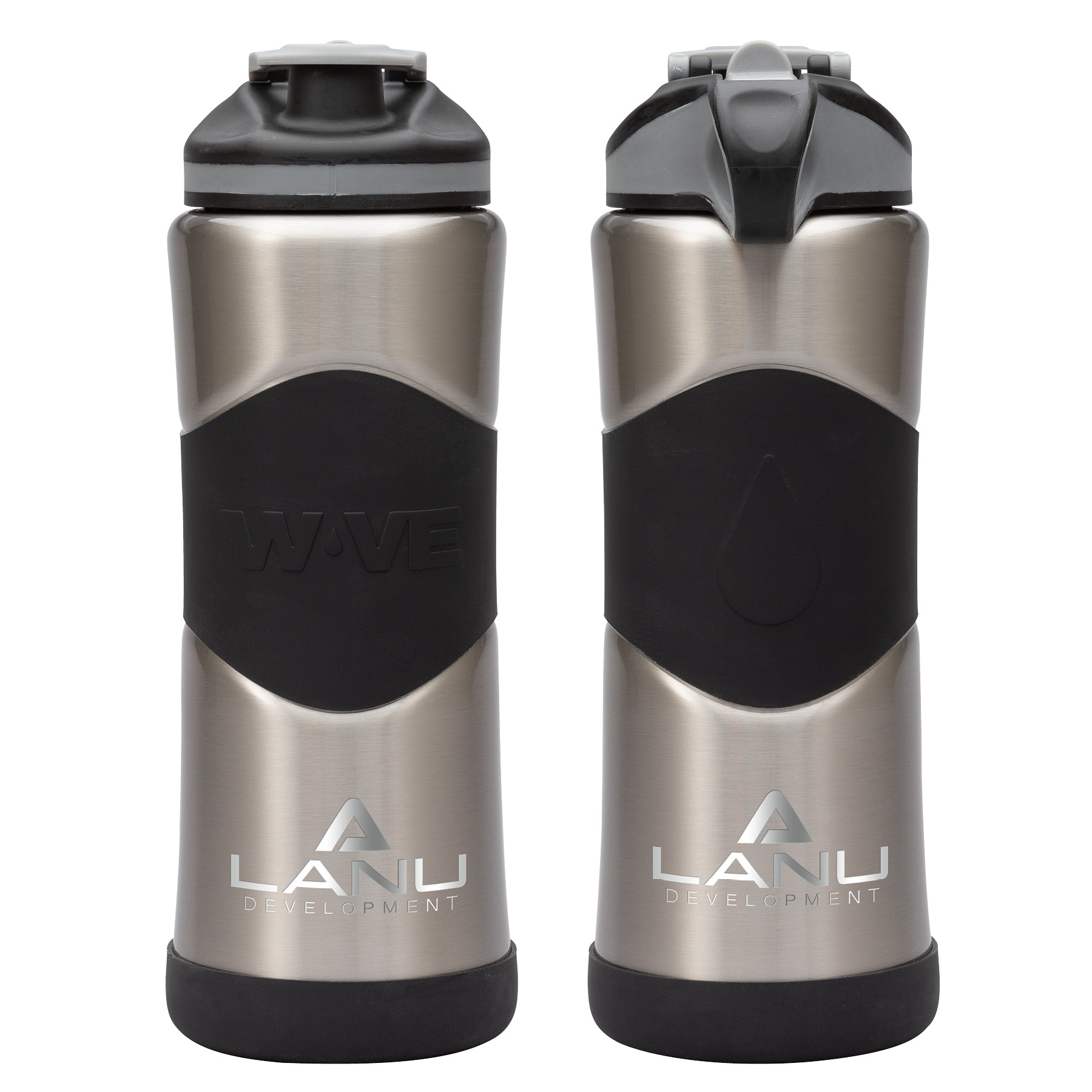 Wave® Big Sur 34oz. Double Wall Stainless Steel Water Bottle w/ Copper Lining 15