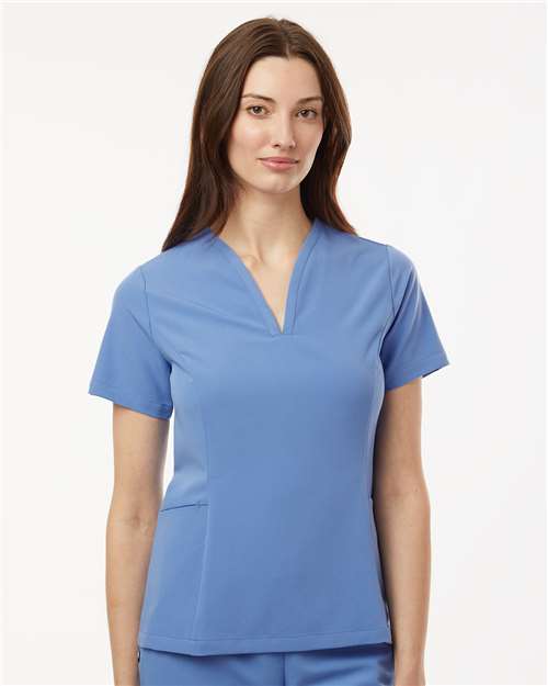 Women's Calix Fit & Flare Scrub V-Neck Top - W10003 15