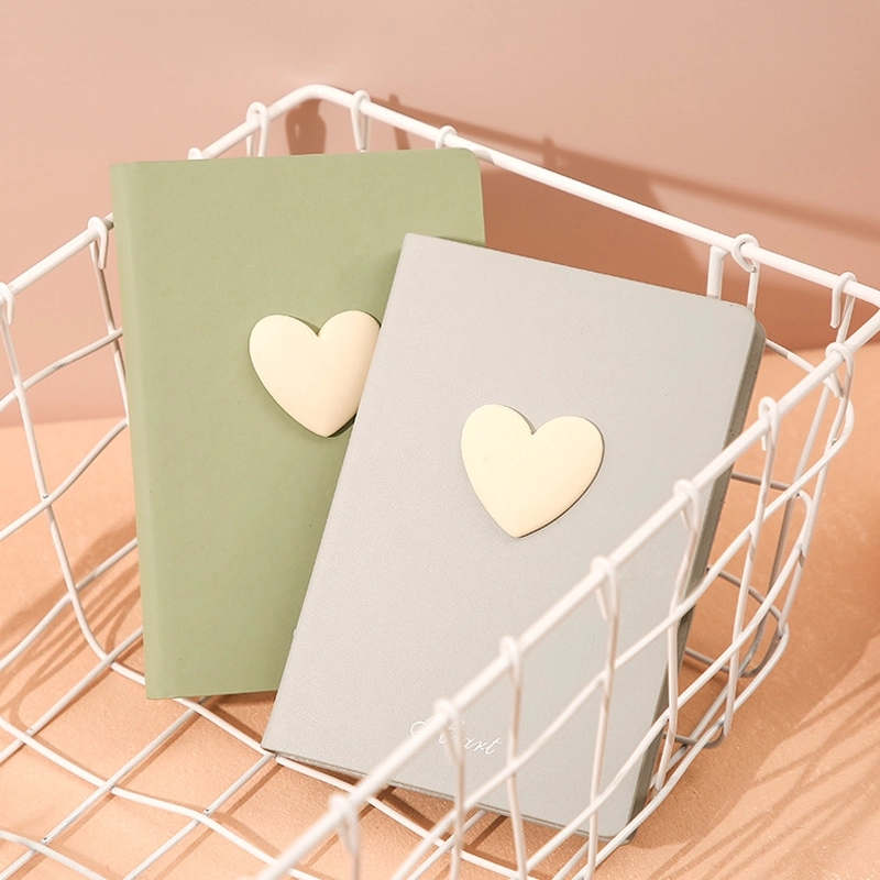 PU Leather A7/48K Heart To-Do List & Pocket Notebook 13