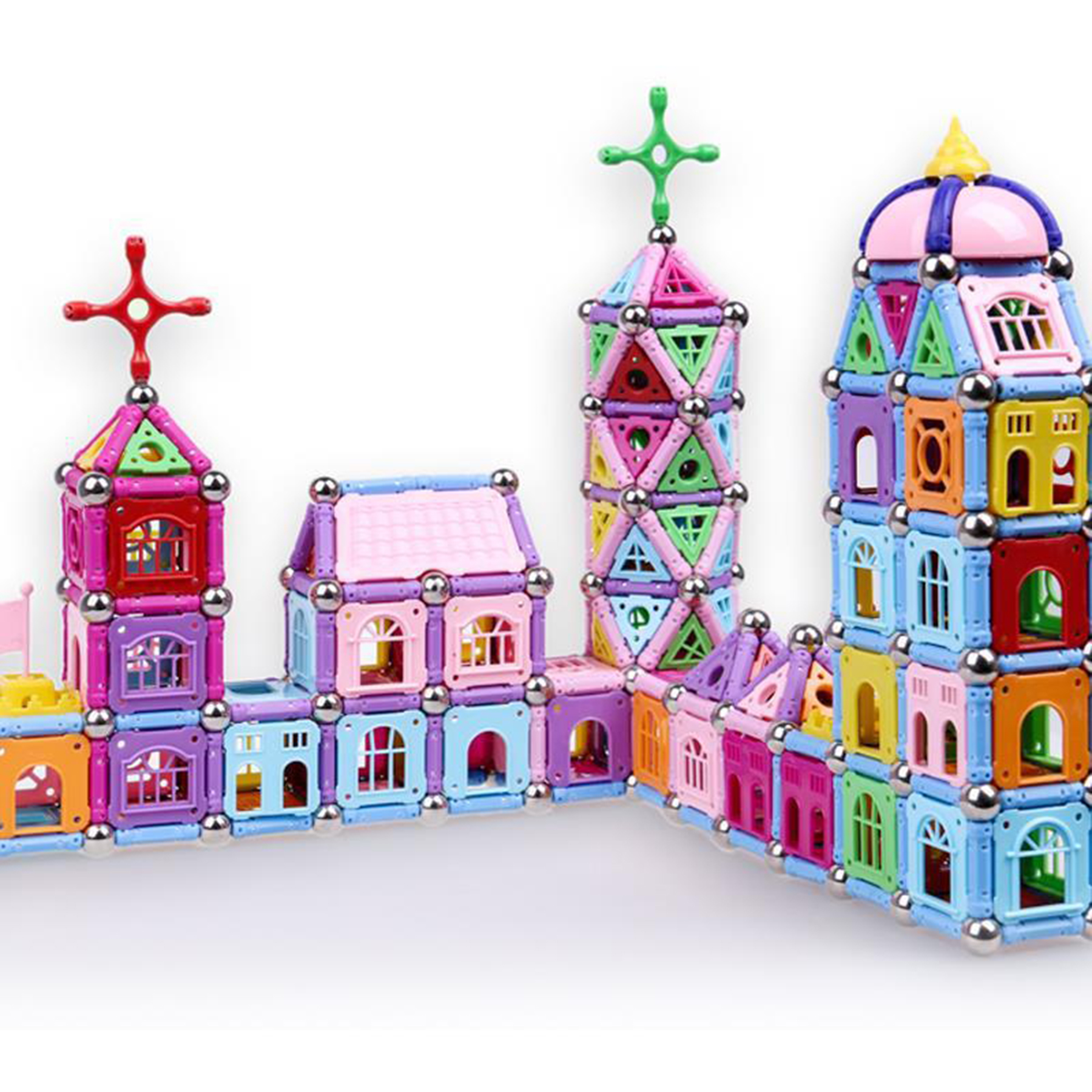 320pcs PP Magnetic Building Set 3