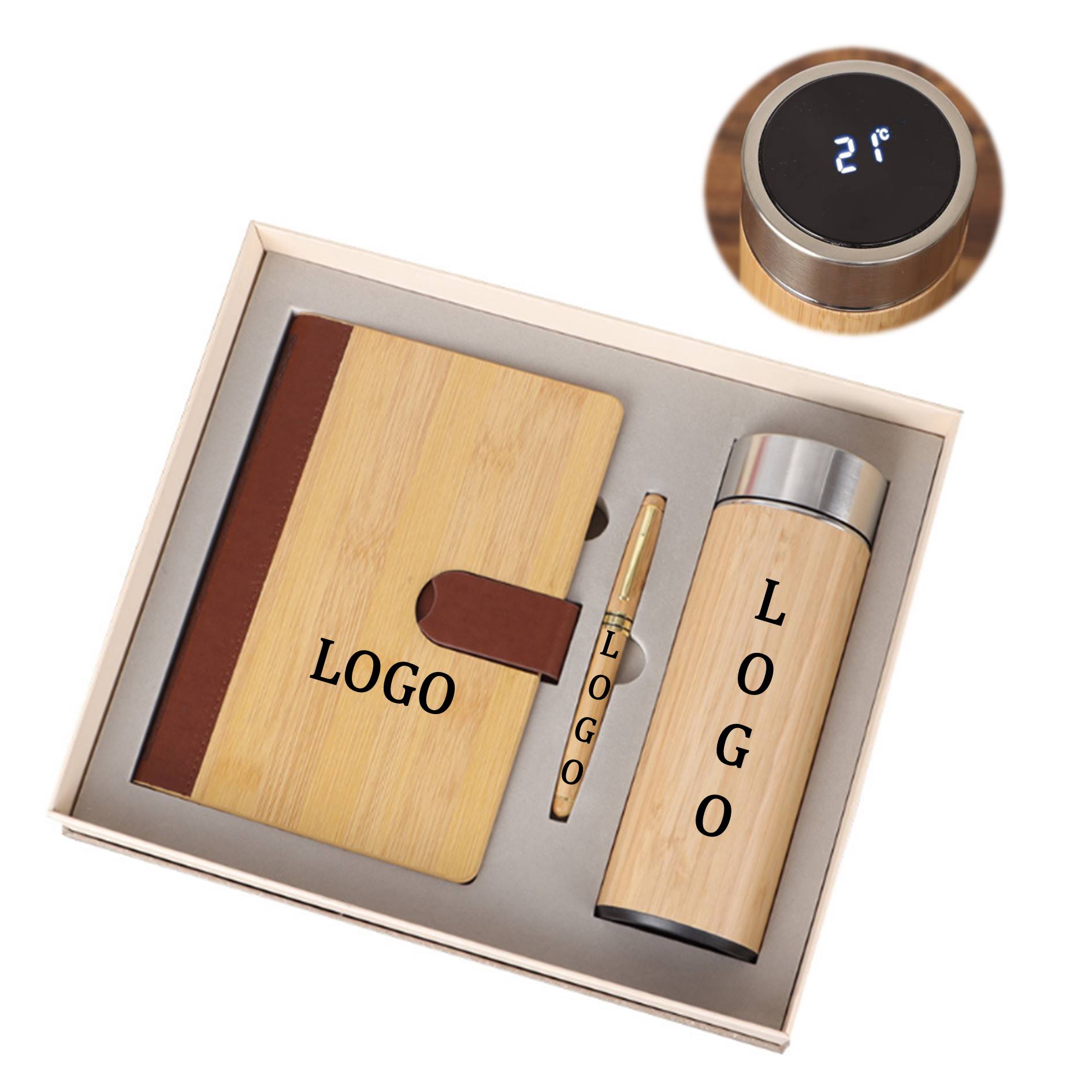 Notebook With Pen And Tumbler Business Set 2