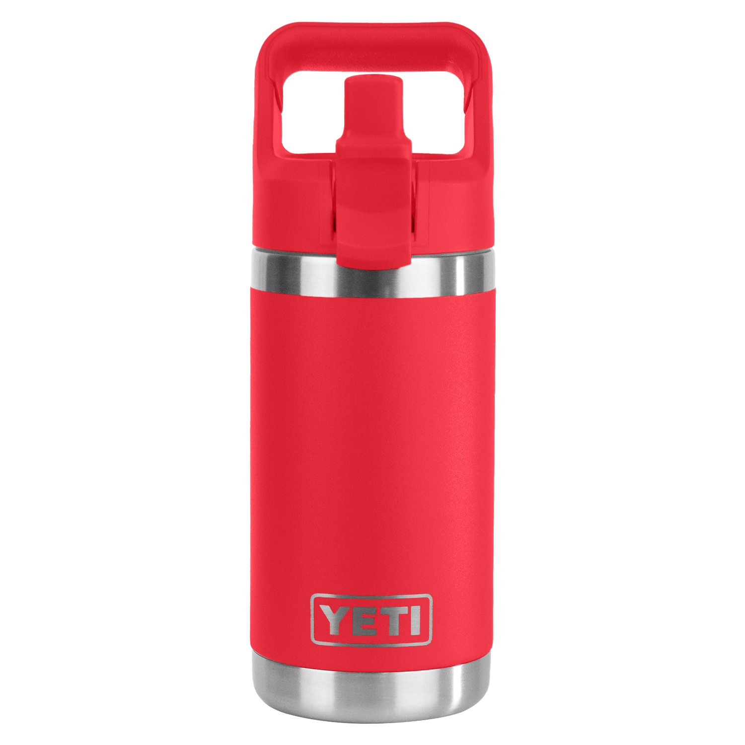12 Oz YETI® Rambler Stainless Steel Insulated Kids Water Bottle w/ Straw Cap 2