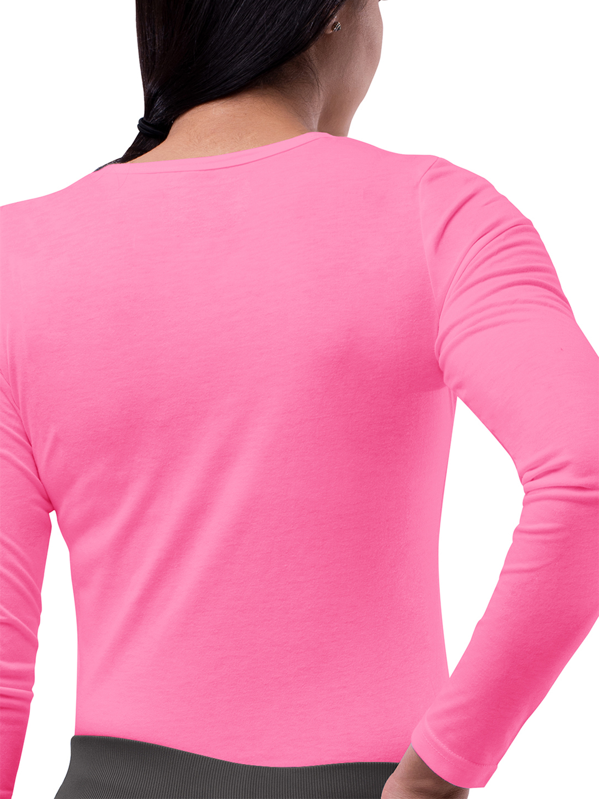 Adar - Sivvan - Women's Long Sleeve Underscrub Tee 102
