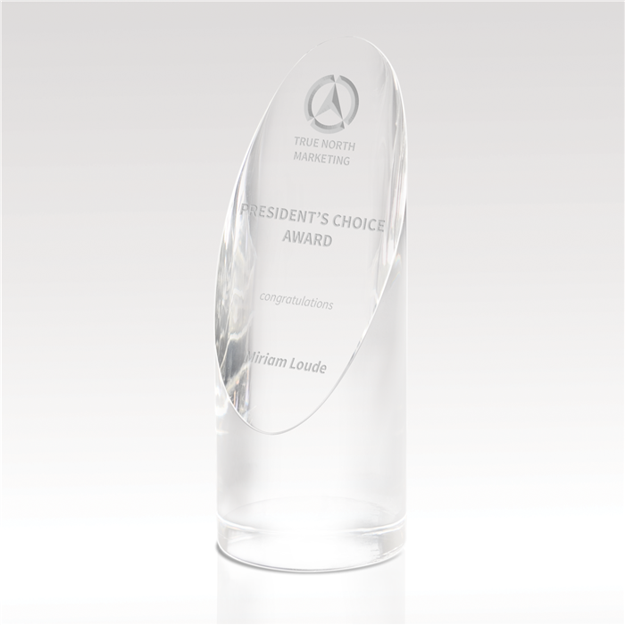 Dome Prism Crystal Award