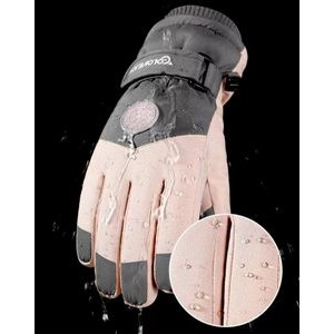 Couple Waterproof Touchscreen Ski Gloves 6