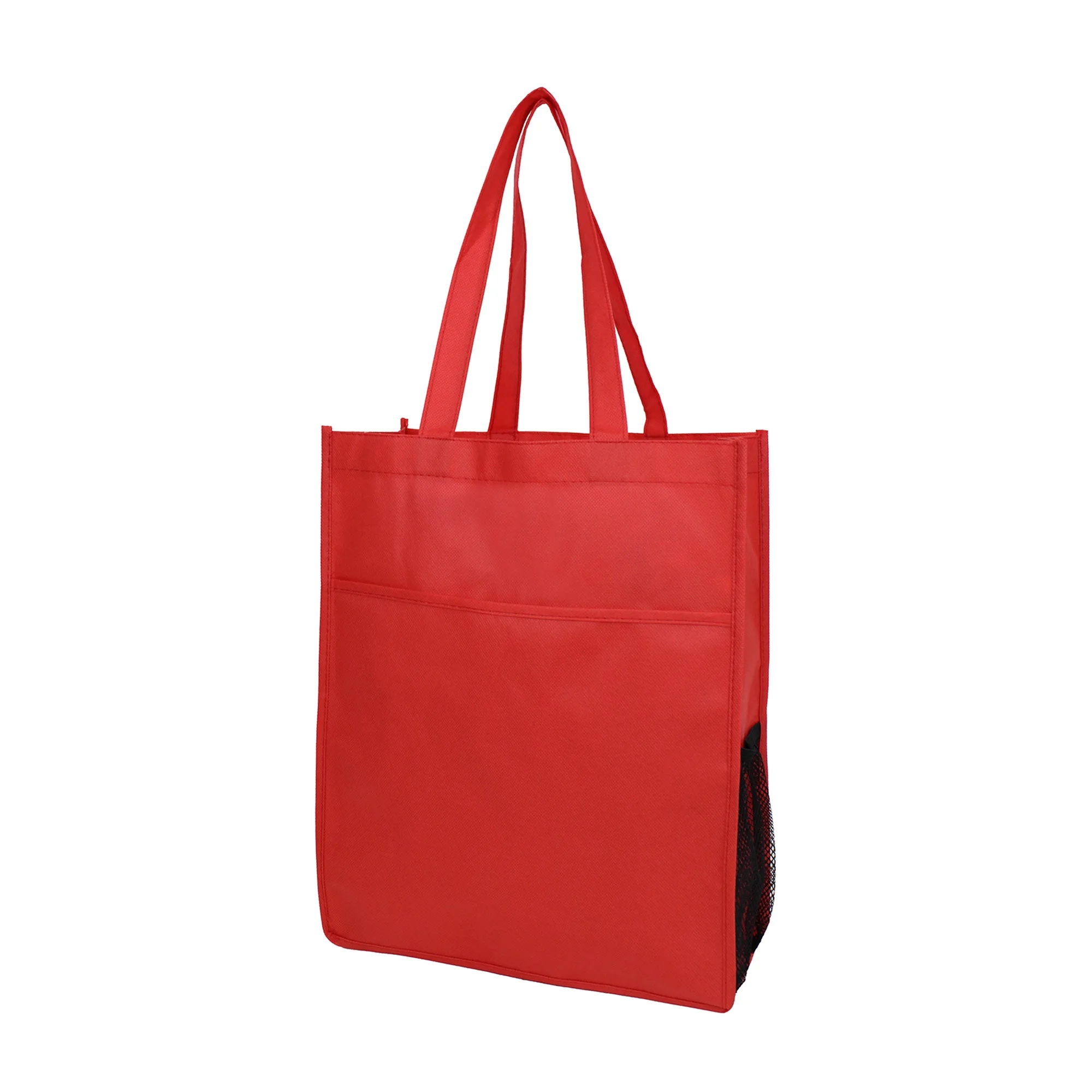 ECO Friendly Pocket Shopper Tote, custom tote bag with logo imprint 5