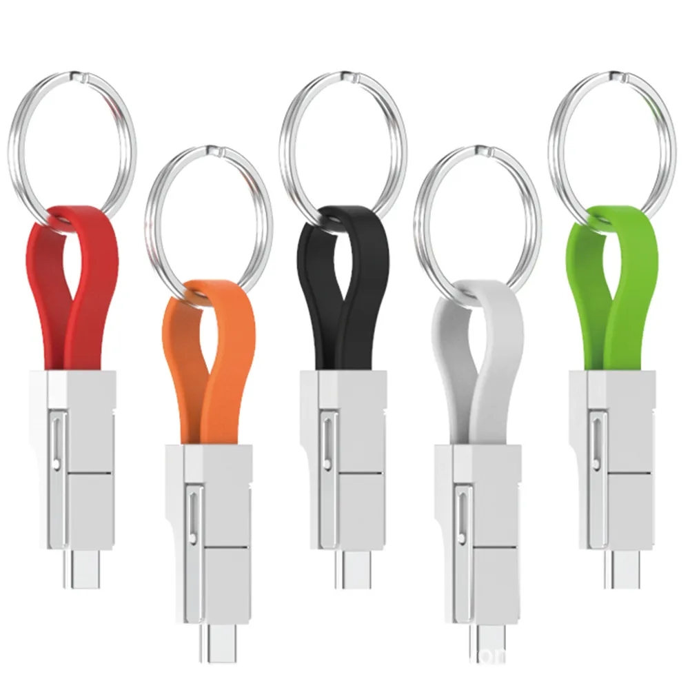 3-in-1 Magnet Charging Cable With Key Chain 3