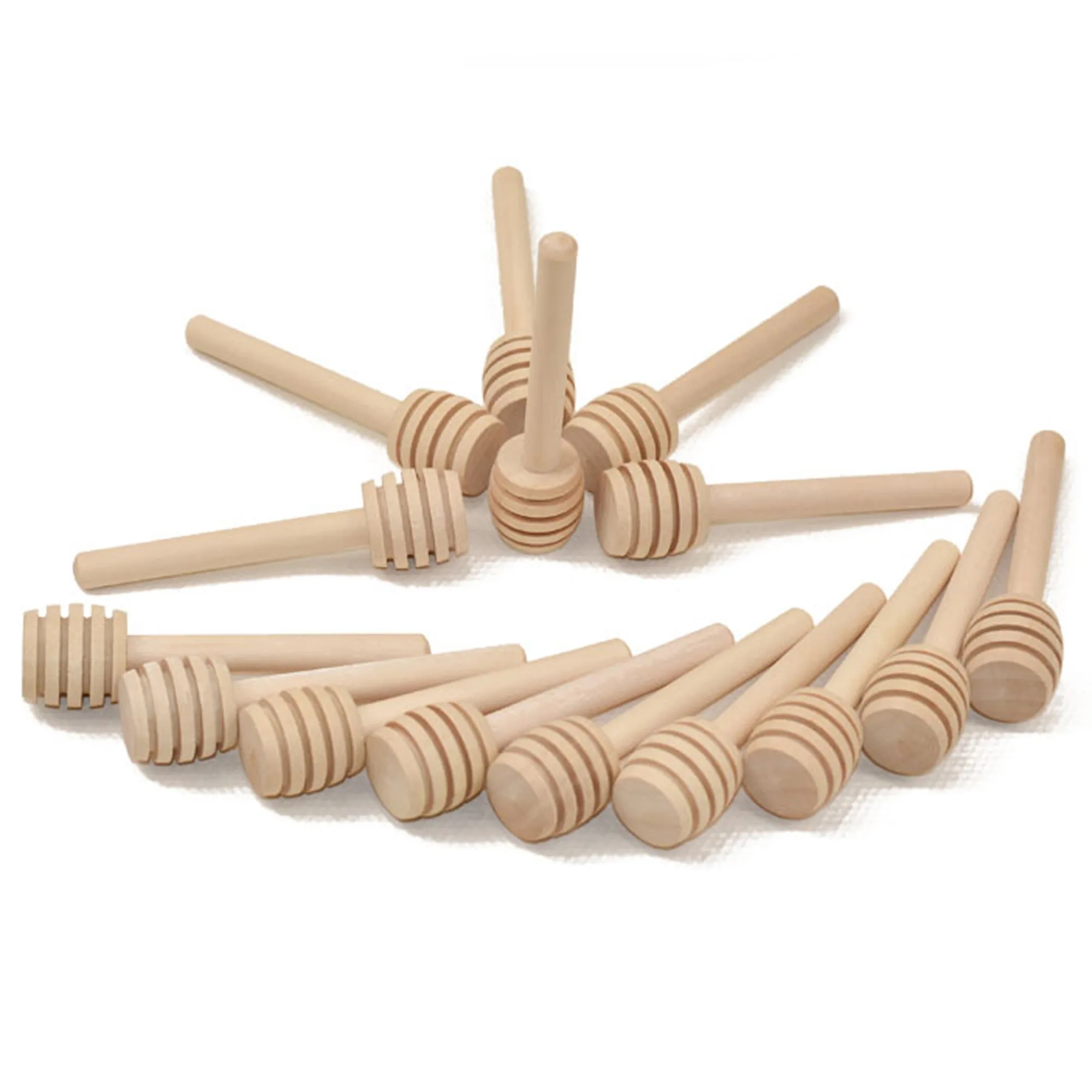 Honey Wood Stirrer Stick 3