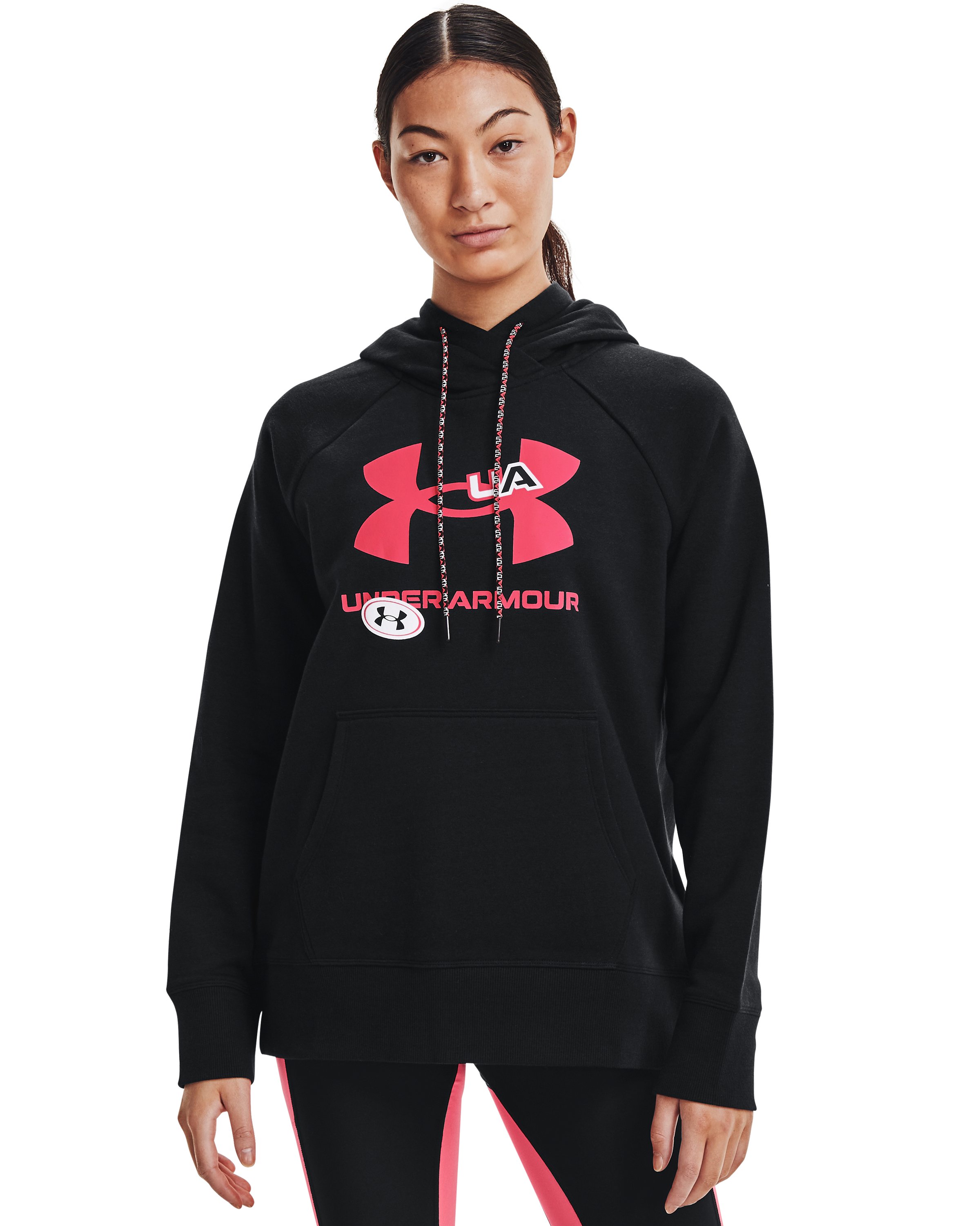 Women's UA Rival Fleece Big Logo Hoodie  2