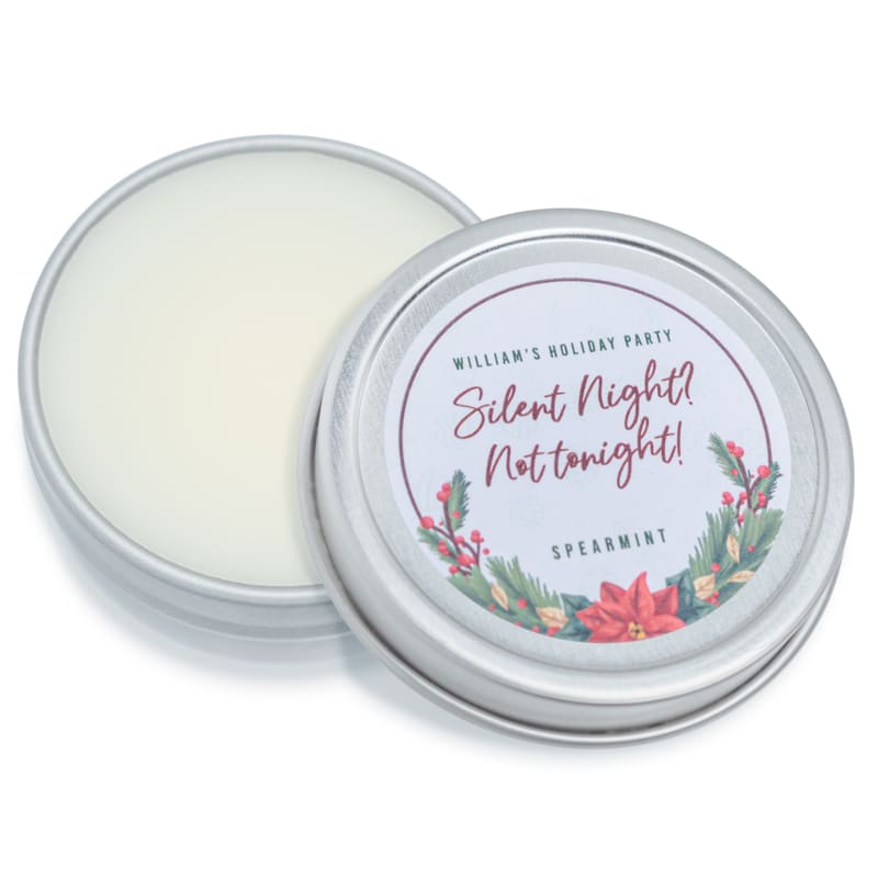 Custom Natural Lip Balm Tins 16