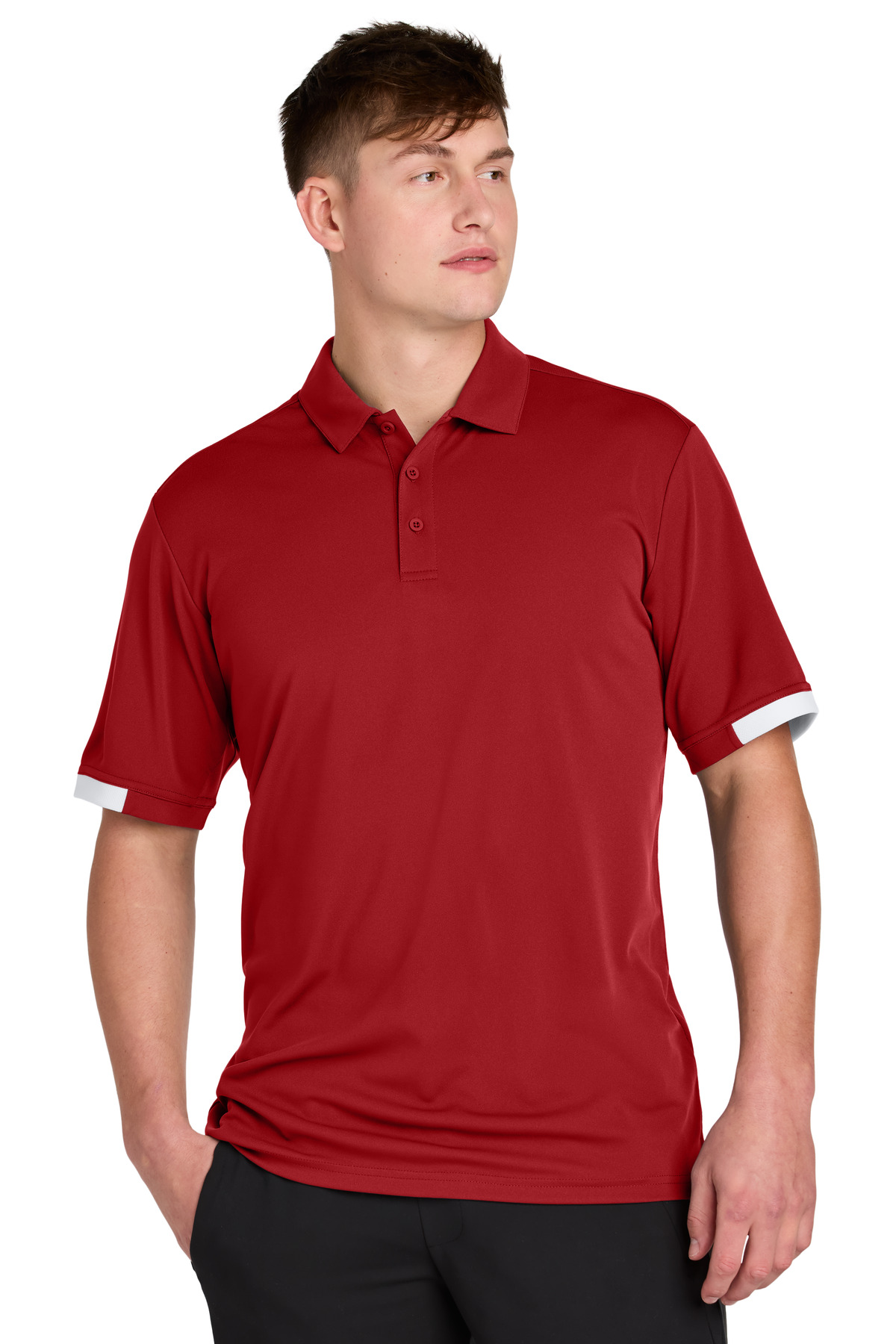 Sport-Tek Club Colorblock Polo ST444 55