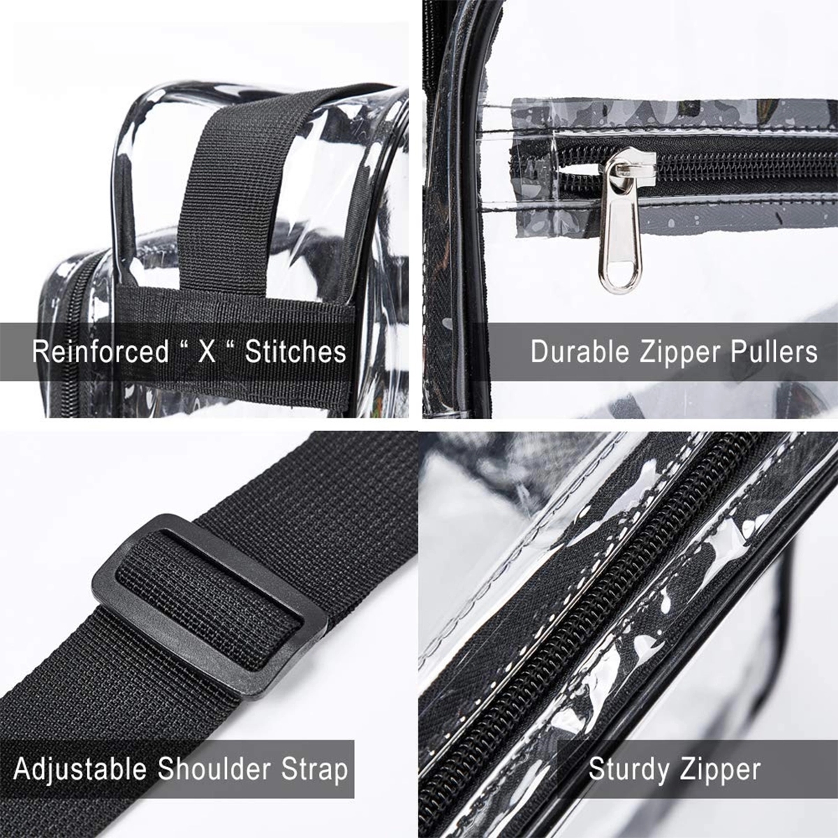 PVC Clear Crossbody Sling Bag 2
