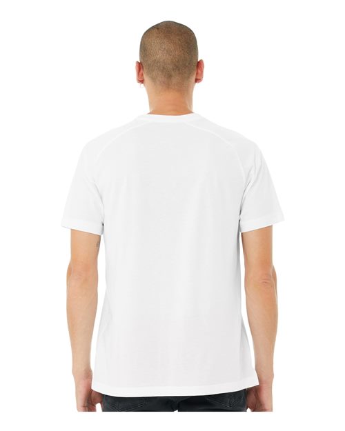 Men's Heather CVC Raglan Tee - 3201 81