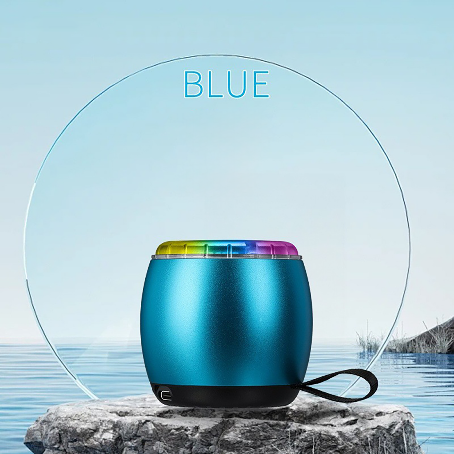 Mini TWS Bluetooth Speaker with Colorful Lights 8