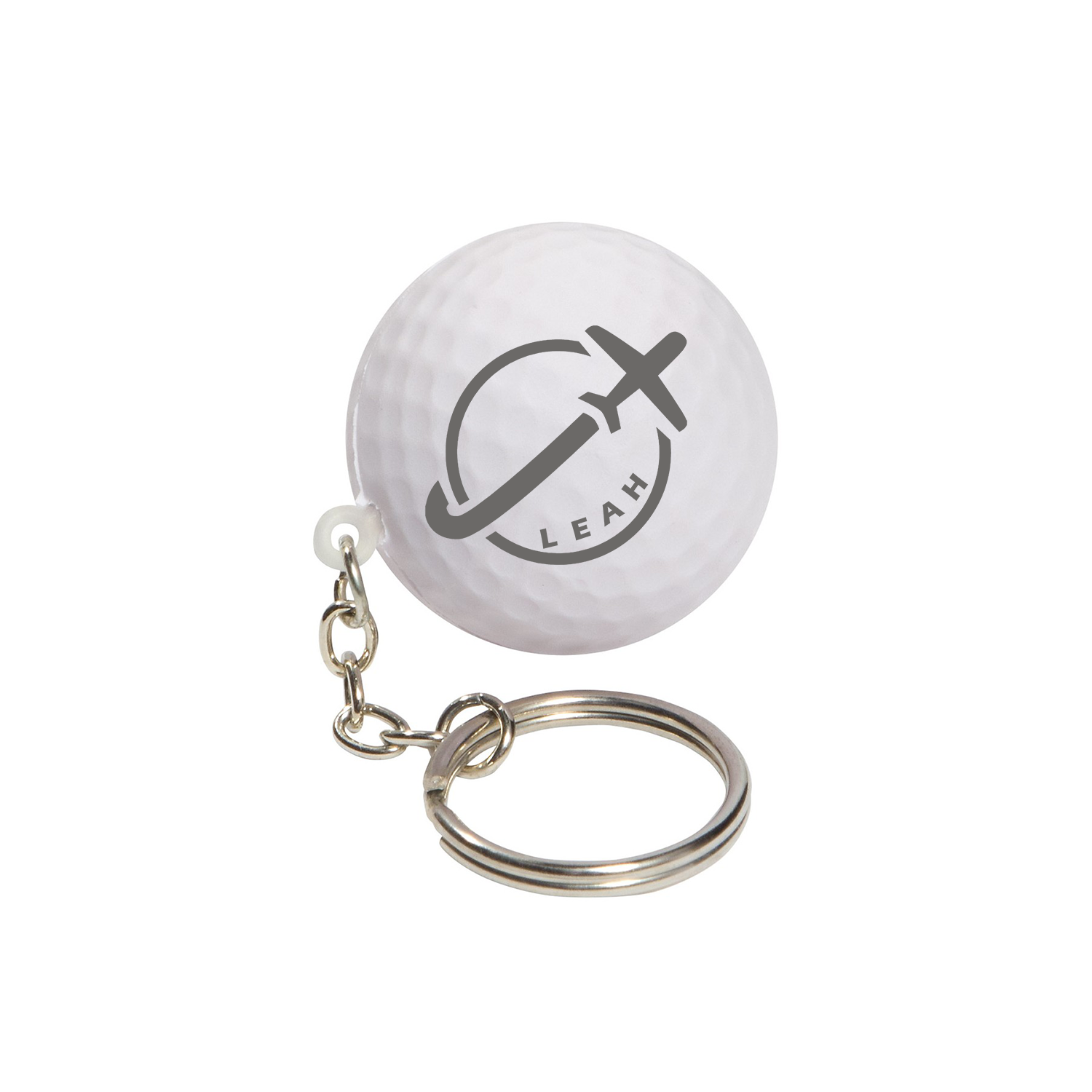 Golf Ball Stress Reliever Key Chain 1
