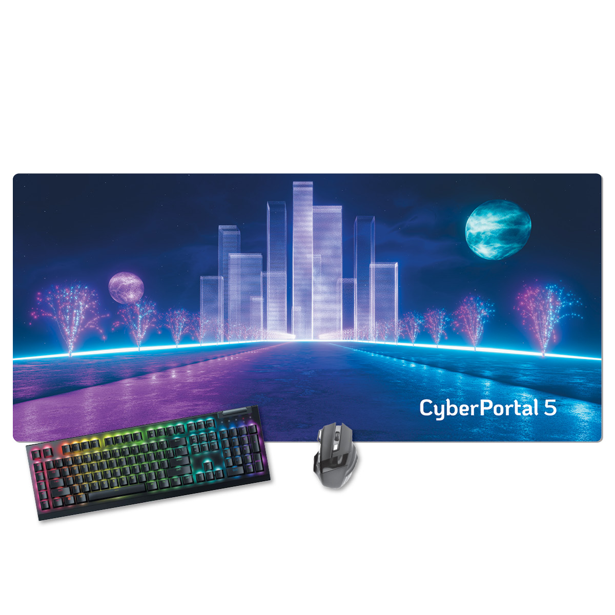 Origin'L Fabric Stitched Edge Fabric  Gaming Mat-15.75"x35.43"x1/8"