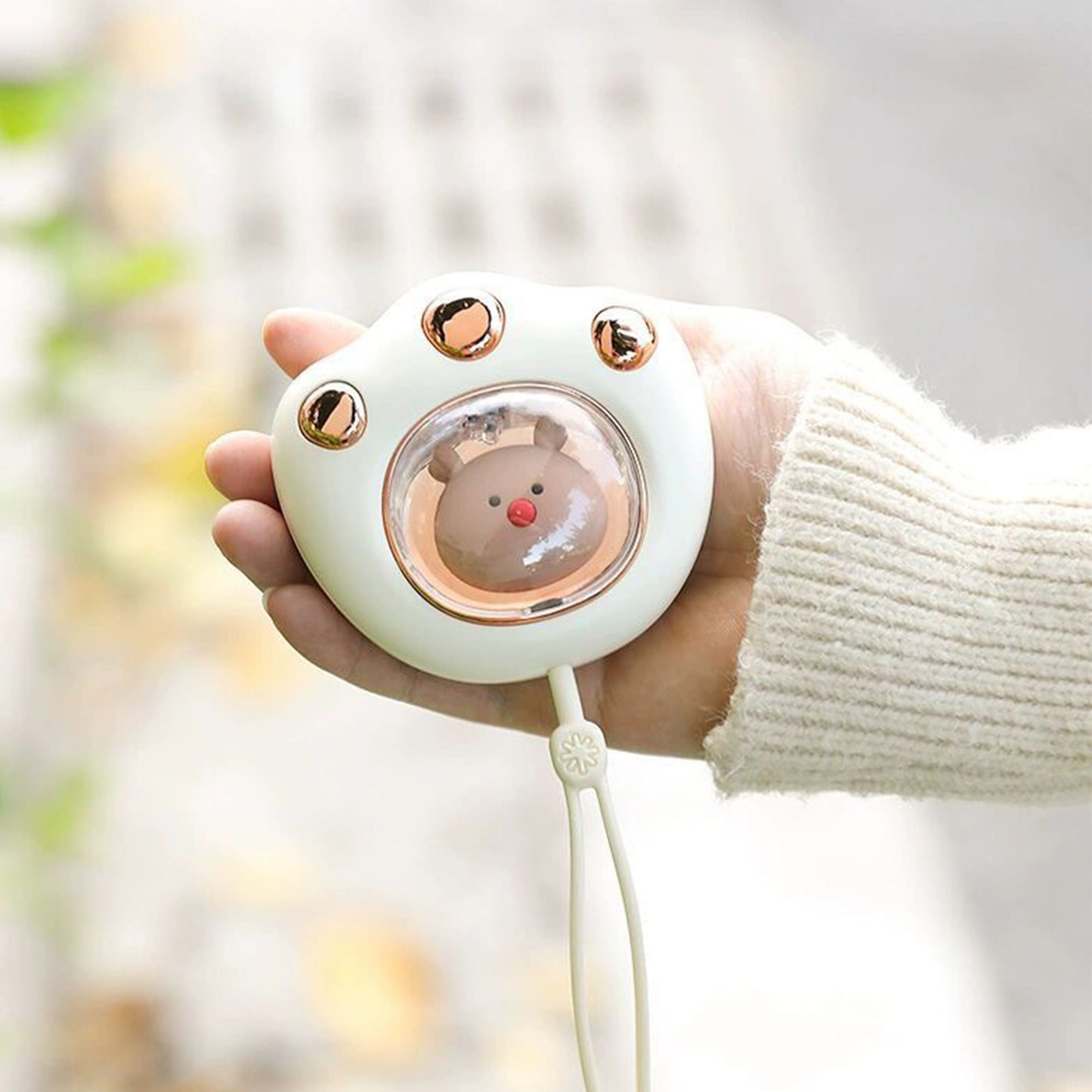 Cute Rechargeable Cat Paw Portable Type-C Hand Warmer 6