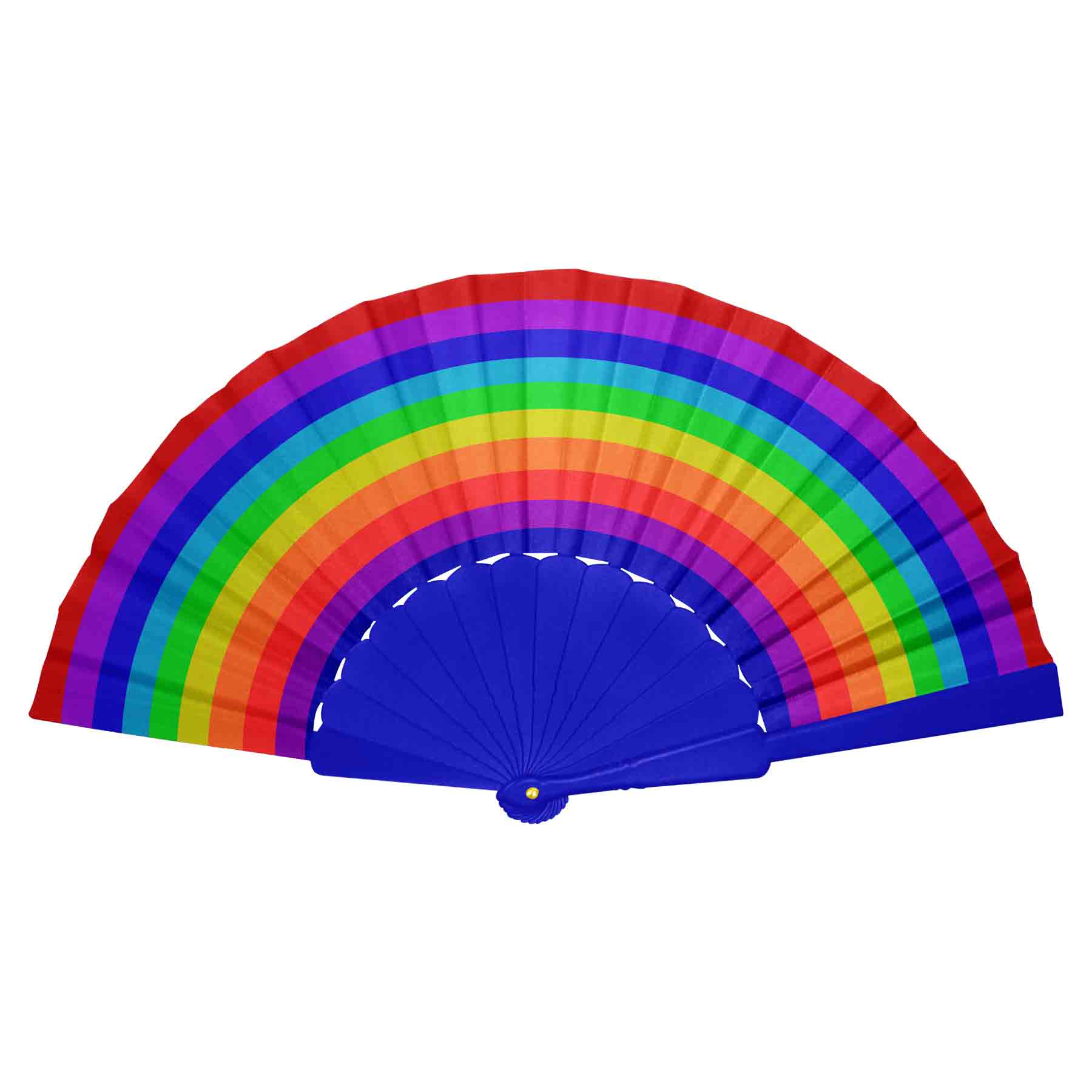 9" Plastic Folding Hand Fan 9