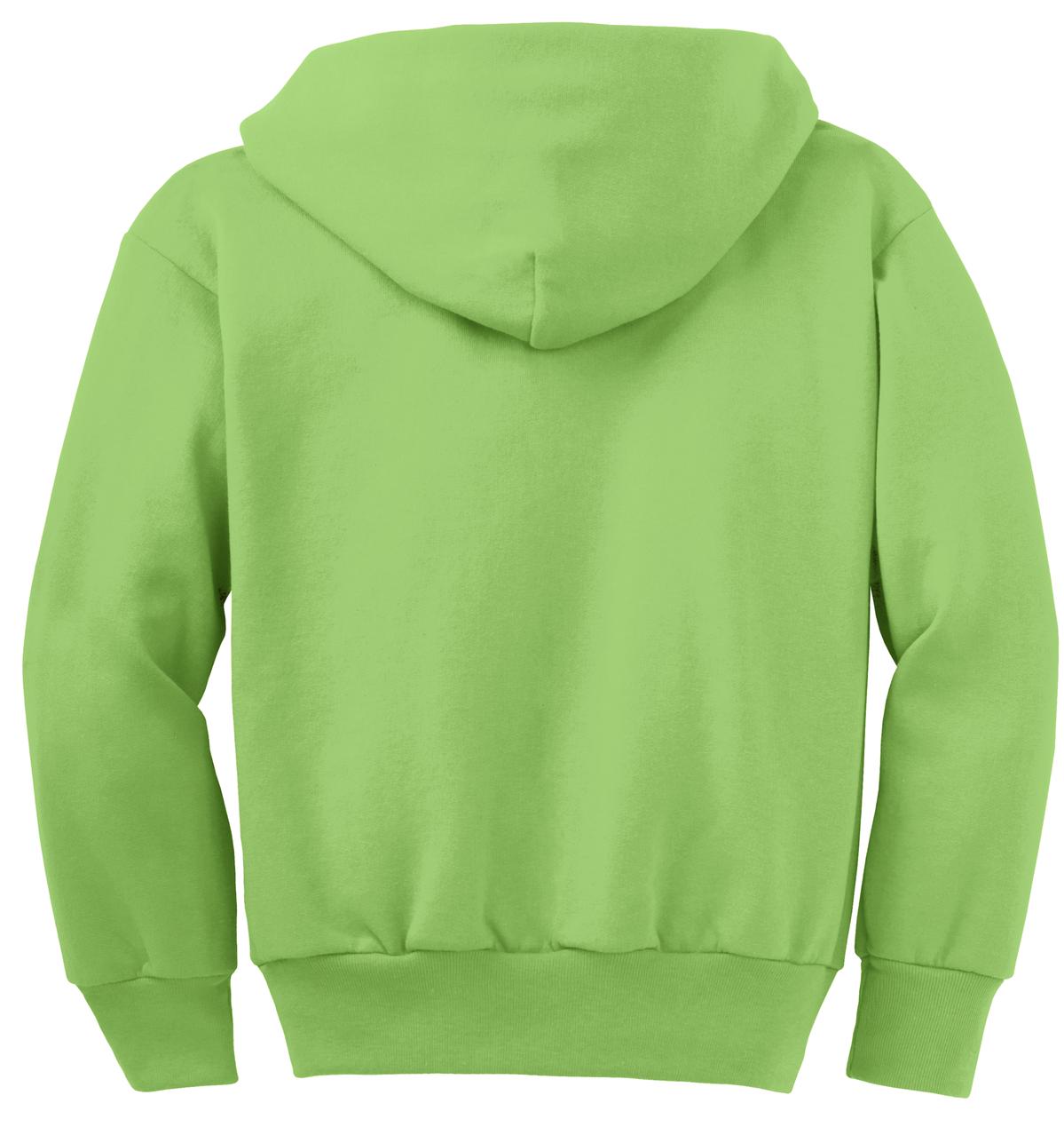 Port & Company® Youth Core Fleece Full-Zip Hooded Sweatshirt 60
