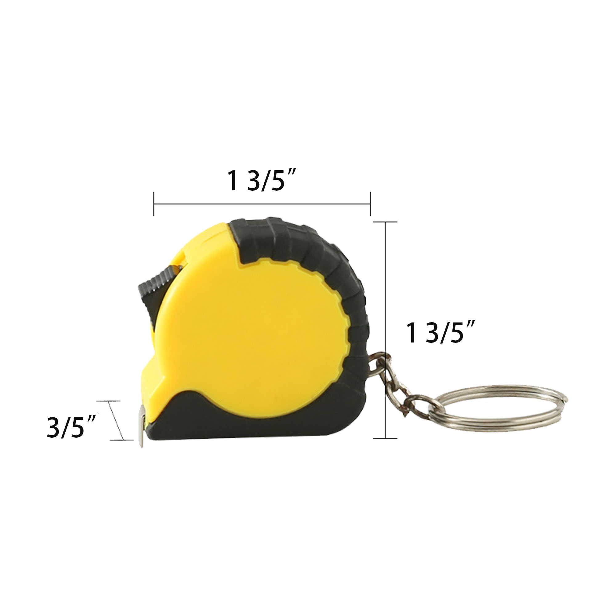 3ft Mini Tape Measure Keychain 2