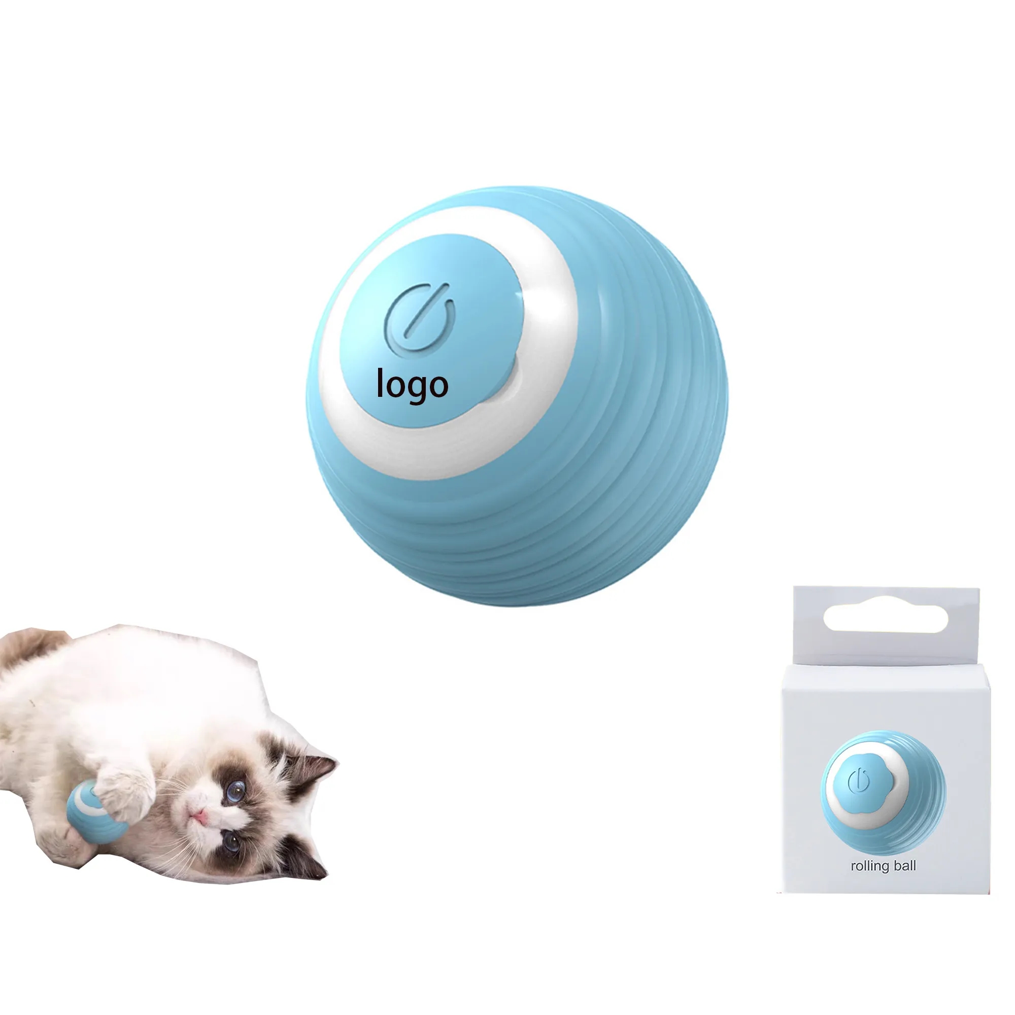Interactive Cat Ball Toy 2
