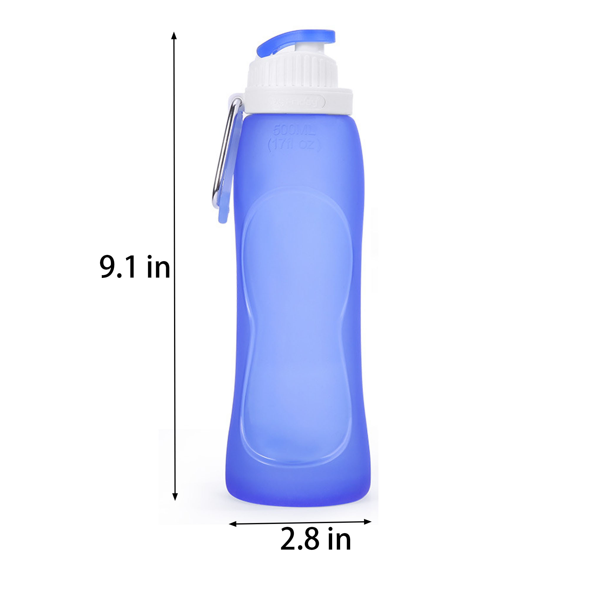 Foldable Silicone Water Bottle 1