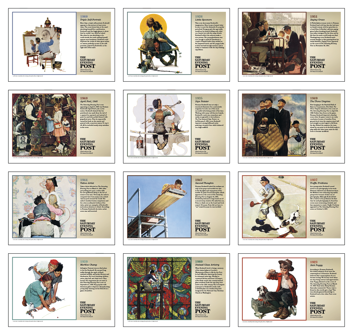 Triumph® Calendars The Saturday Evening Post Pocket Calendar 19