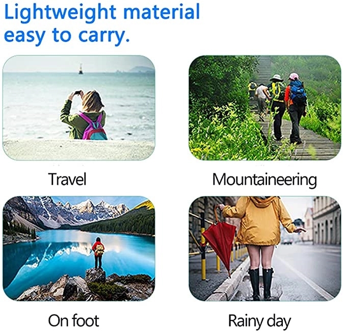 Men and Women Eva Raincoats, Non-Disposable Multifunctional 1