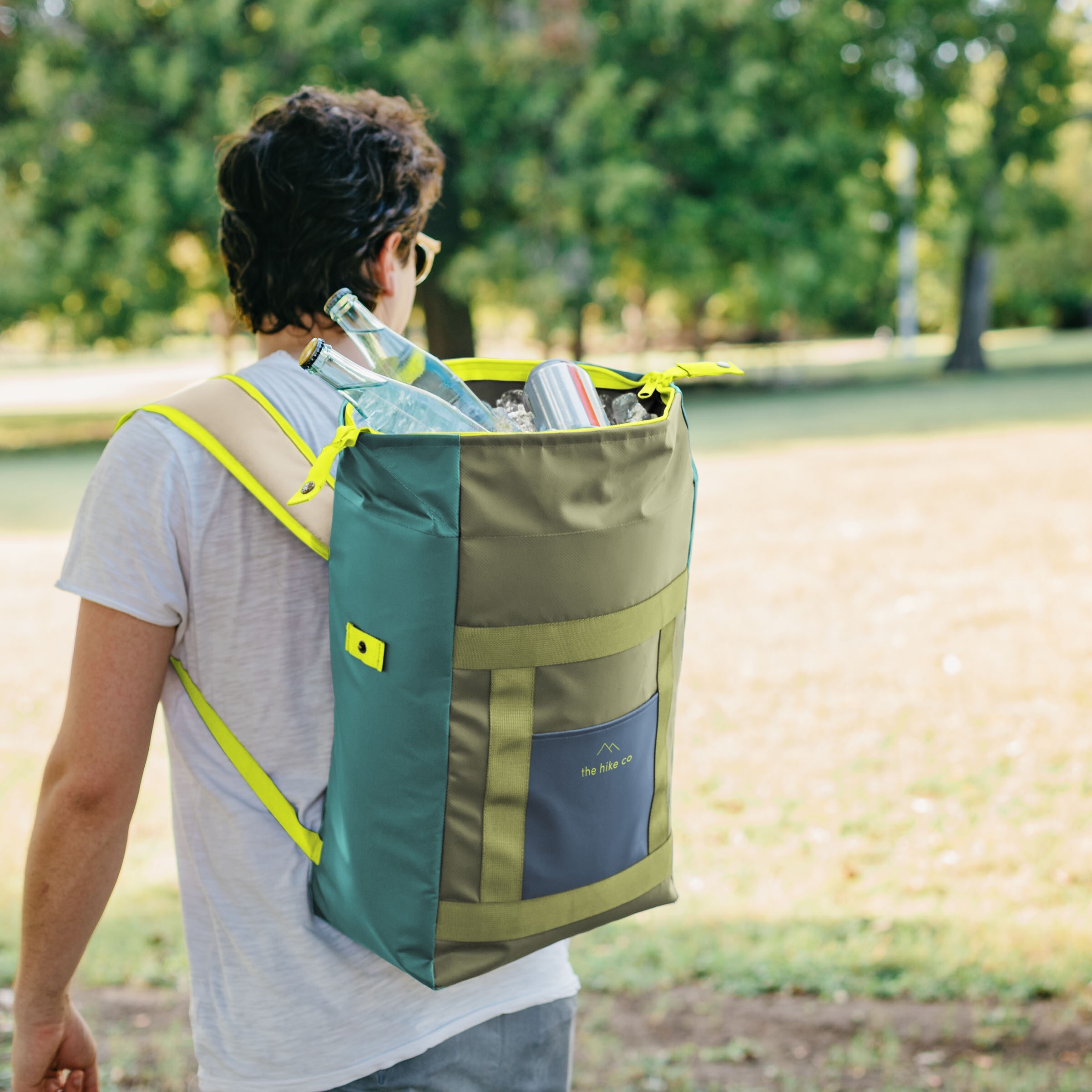 COOLER BACKPACK - TARPAULIN 4CP SS ONE LOCATION IMPRINT