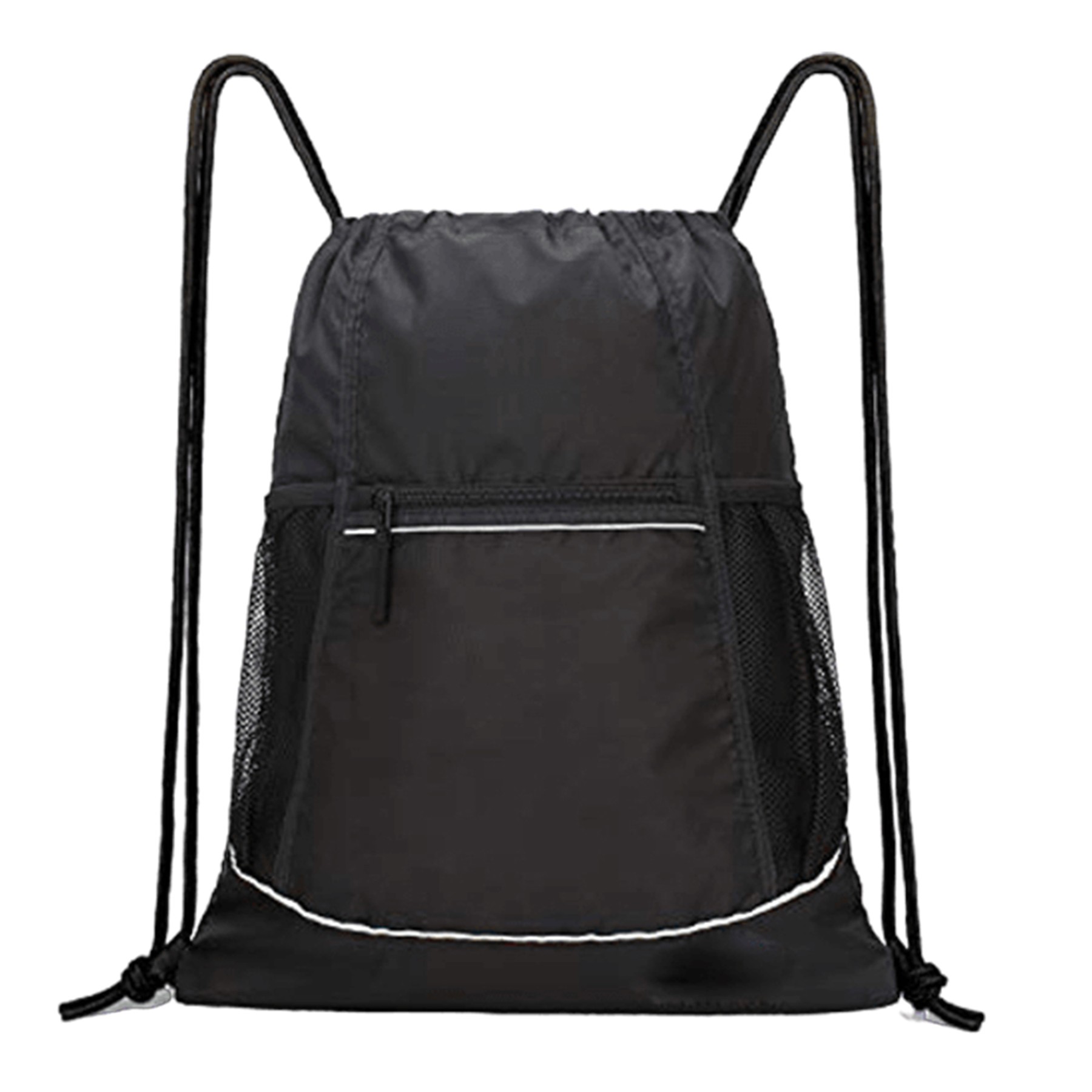 14.57X17.5 Inch Nylon Drawstring Backpack 5