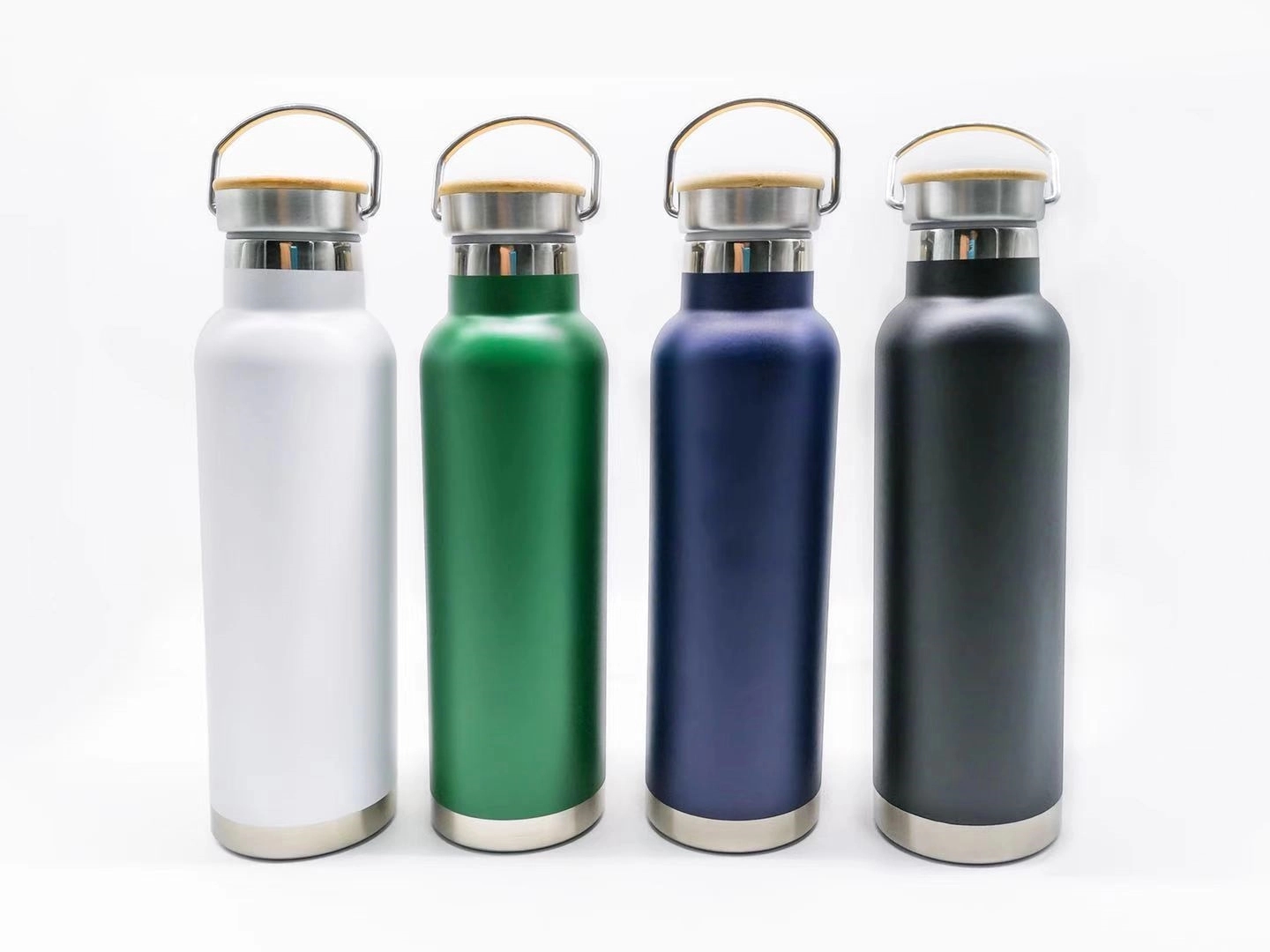 20oz. Double Wall SS Vacuum Tumbler with bamboo lid 19