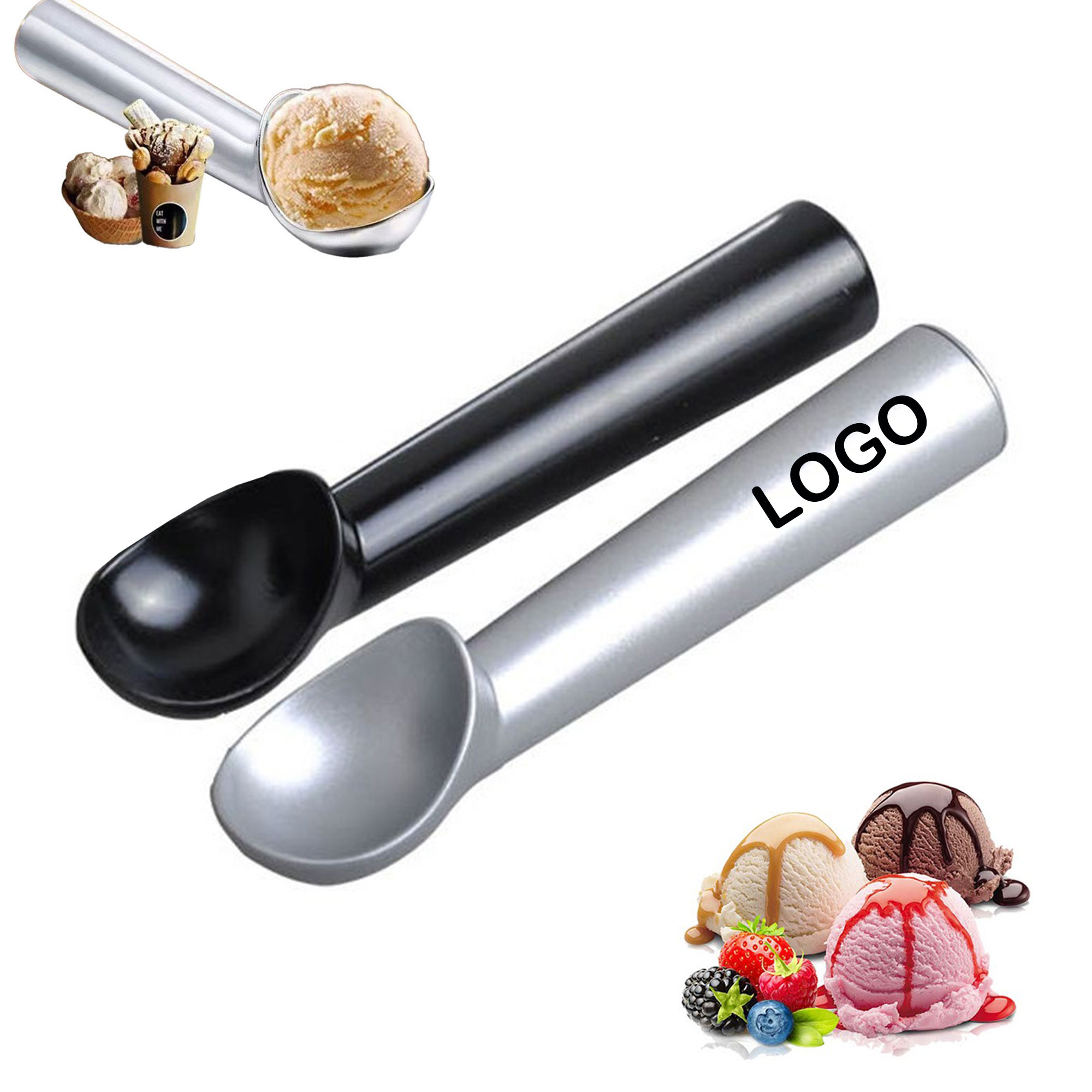 Anti Freeze Aluminum Ice Cream Scoop 5