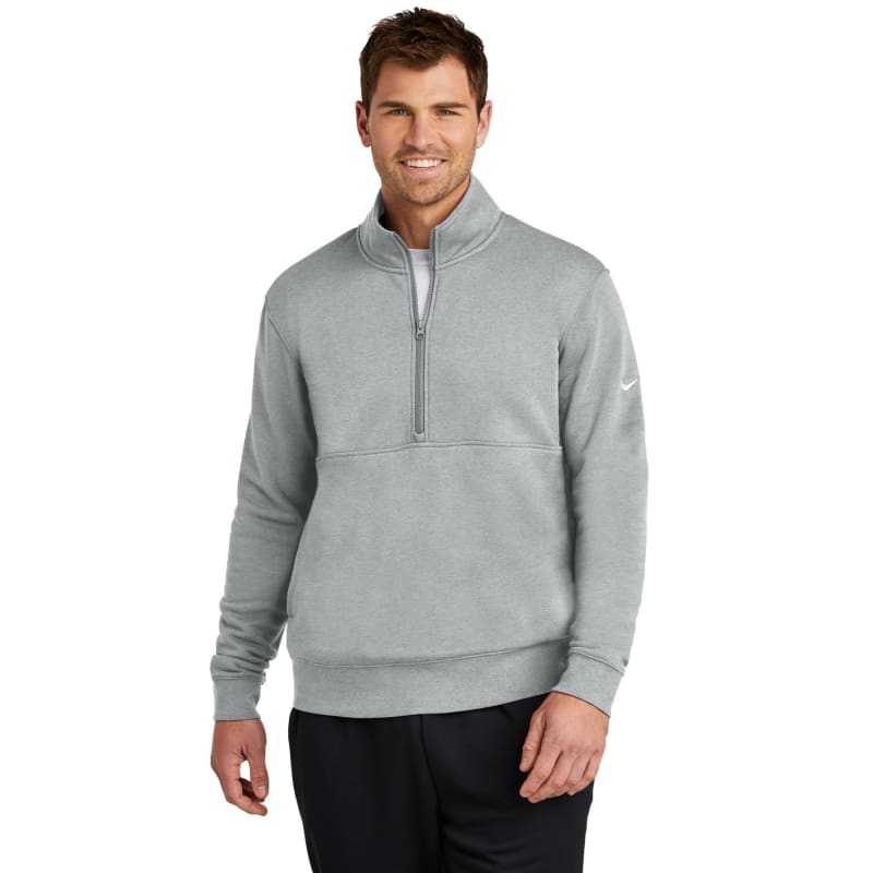 Nike Club Fleece Sleeve Swoosh 1/2-Zip 10