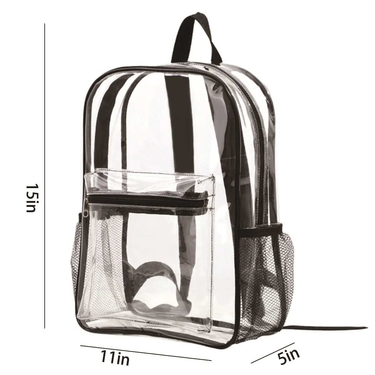 Stadium Approved Waterproof Transparent School Backpack 4
