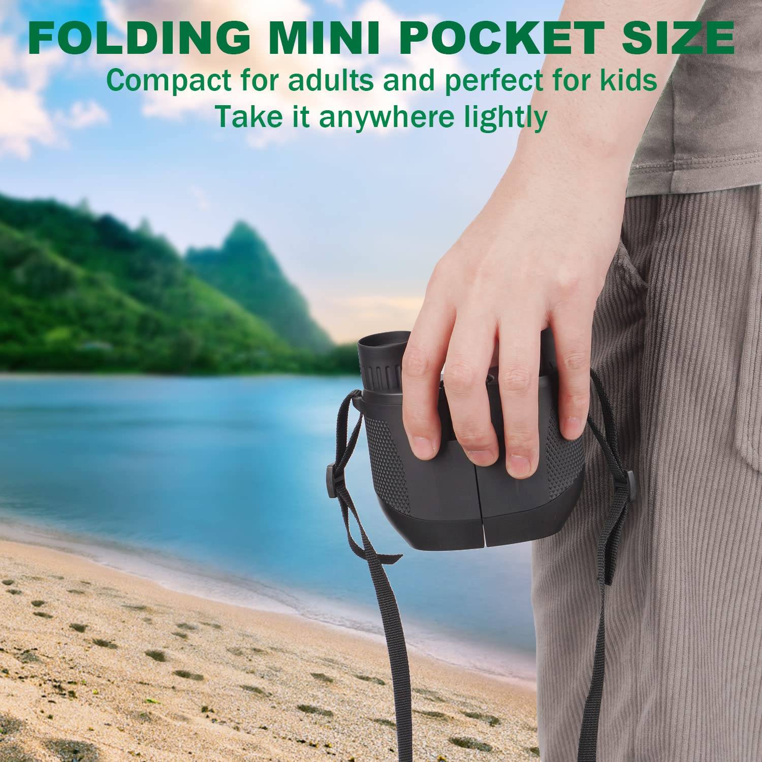 Portable HD Binoculars - Clear View for Outdoor Use 6