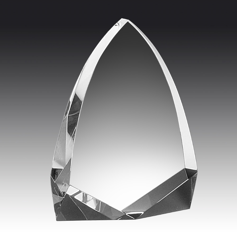 Small Cathedral Crystal Award
