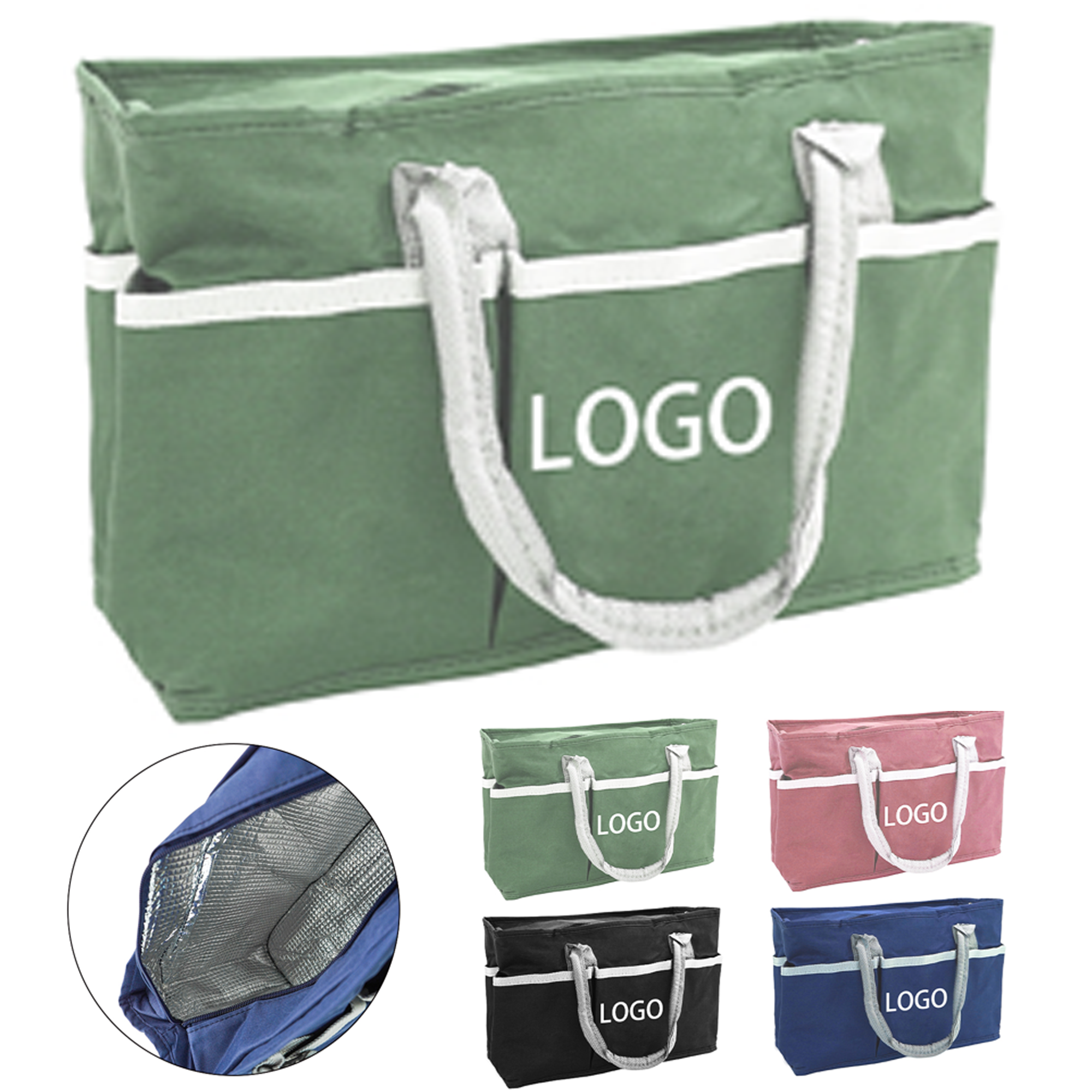 Reusable Insulated Lunch Cooler Bags Box 1